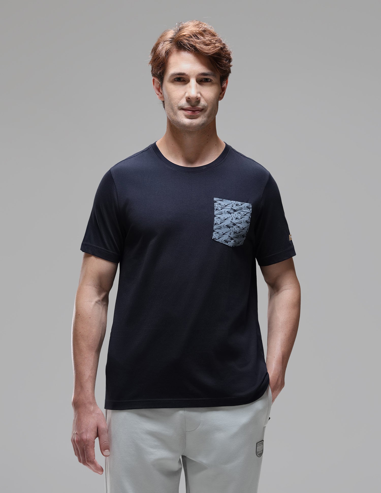 Breathable Comfort Fit OEE18 Lounge T-Shirt Navy - U.S. Polo Assn. India | Large