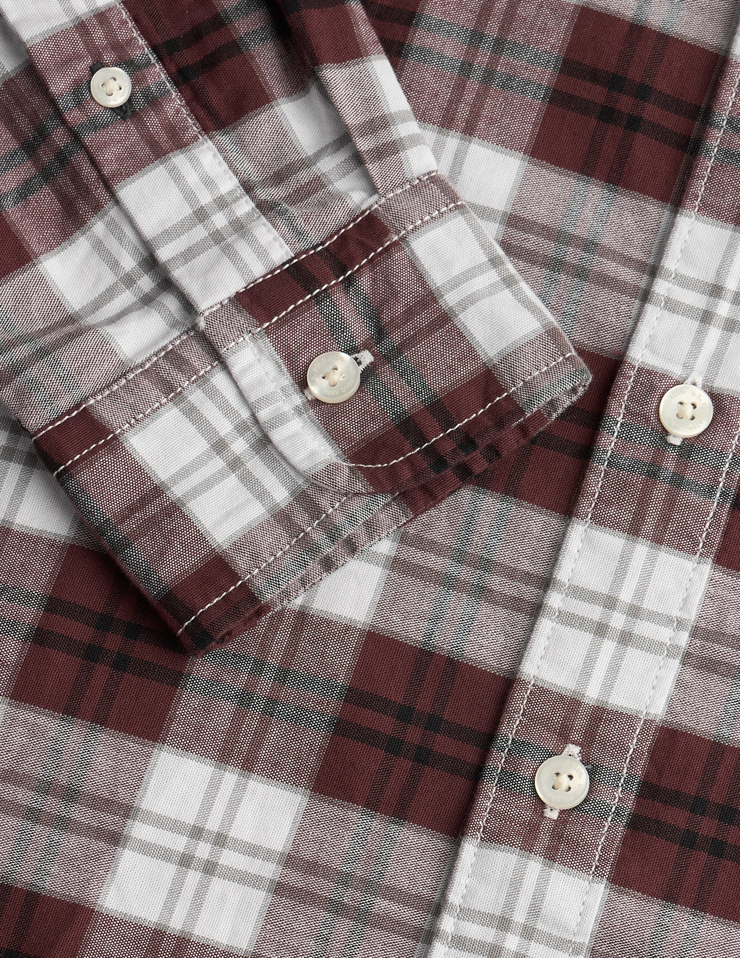 Tartan Checked Slim Fit Shirt Red - U.S. Polo Assn. India | Large