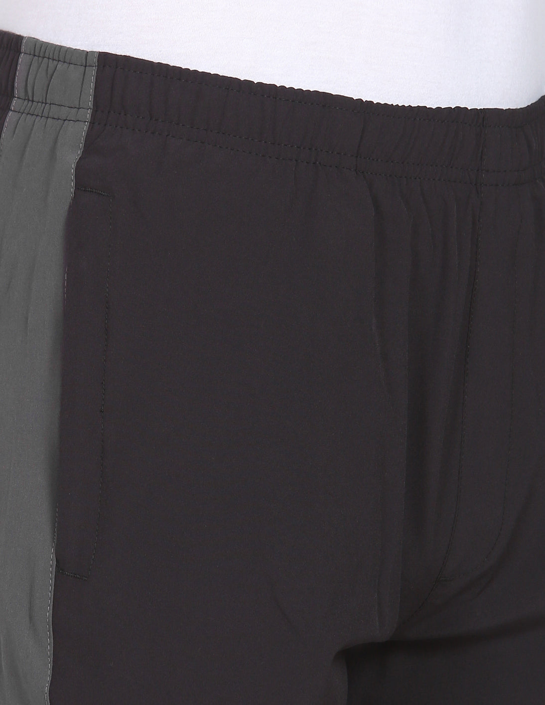 Mid Rise Elasticized Waist I716 Shorts - Pack Of 1 Black - U.S. POLO ASSN. | Large