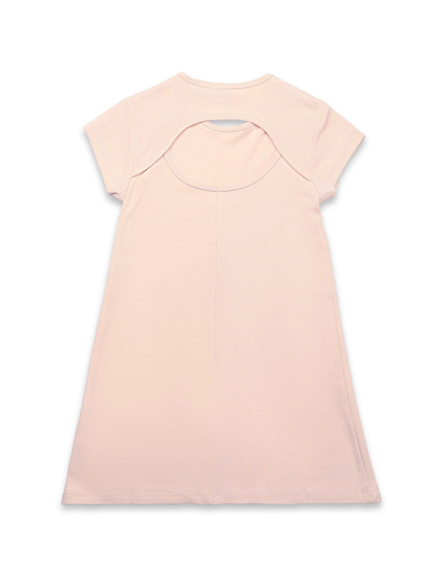 Girls Brand Printed A Line Dress Beige - U.S. POLO ASSN. | Large