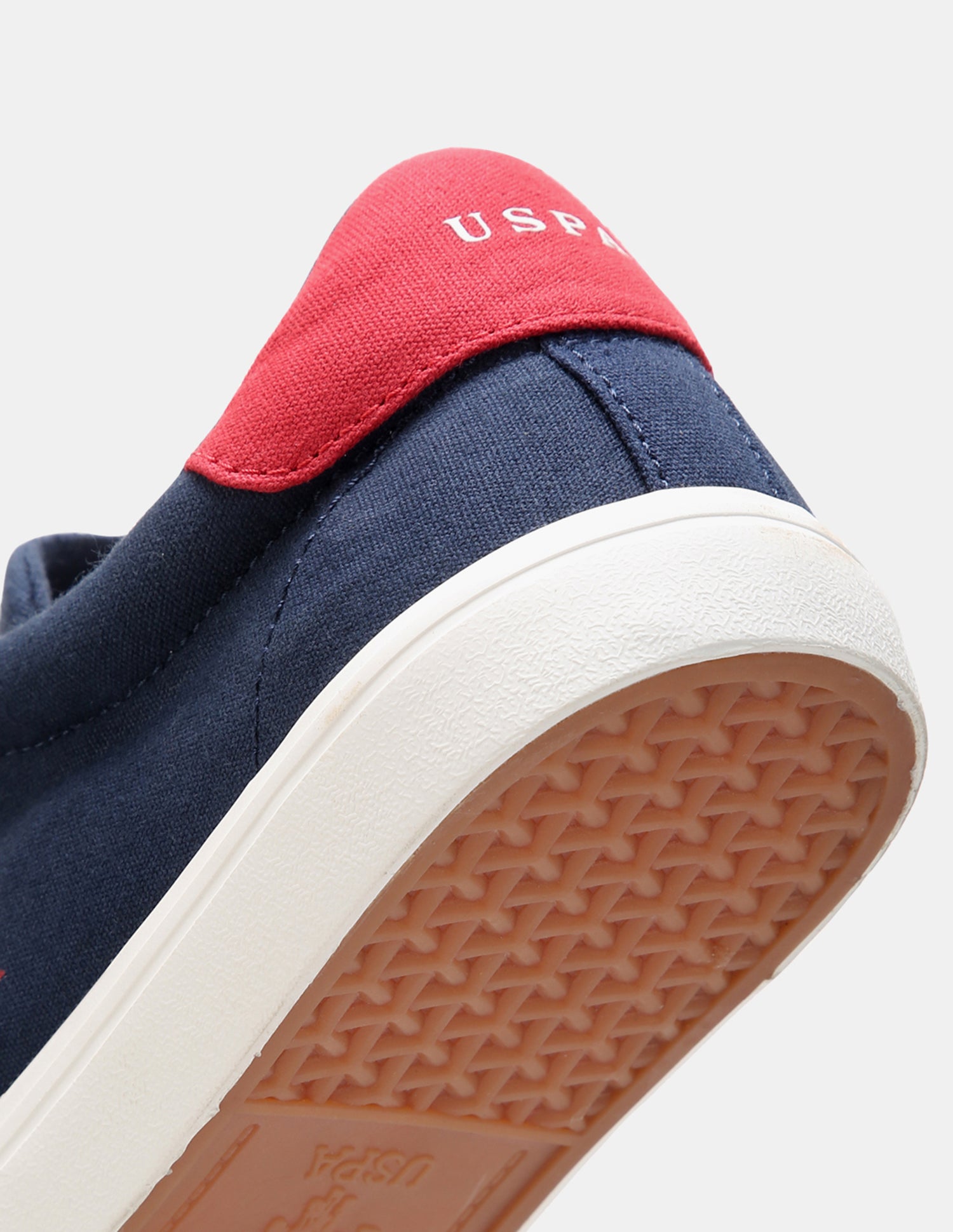 Striped Round Toe Abor 3.0 Sneakers Navy - U.S. POLO ASSN. | Large