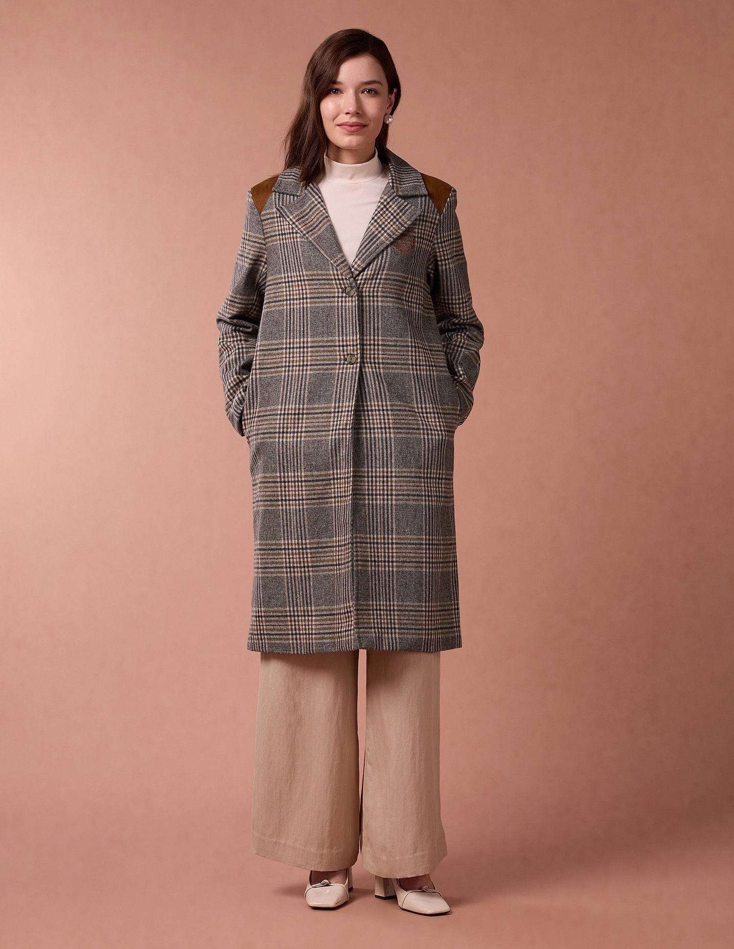 Long Line Contrast Patch Jacket Multicolour - U.S. POLO ASSN. | Large