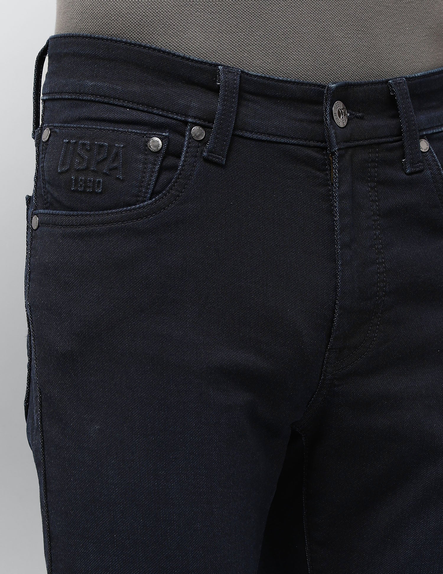 Regallo Skinny Fit Blue Jeans Dark Blue - U.S. POLO ASSN. | Large