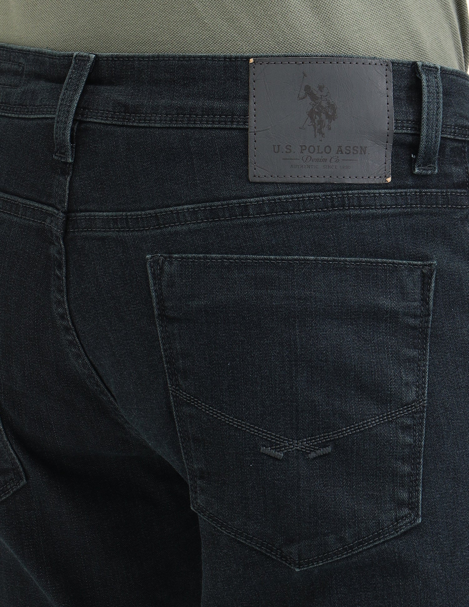 Brandon Slim Tapered Blue Jeans Blue - U.S. Polo Assn. India | Large