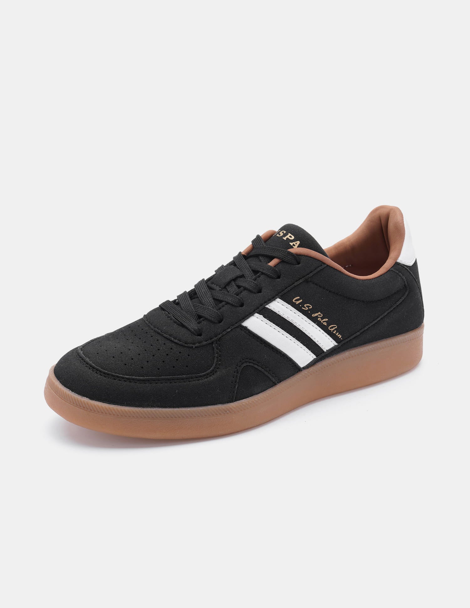Edda Black Sneaker Shoes Black - U.S. Polo Assn. India | Large