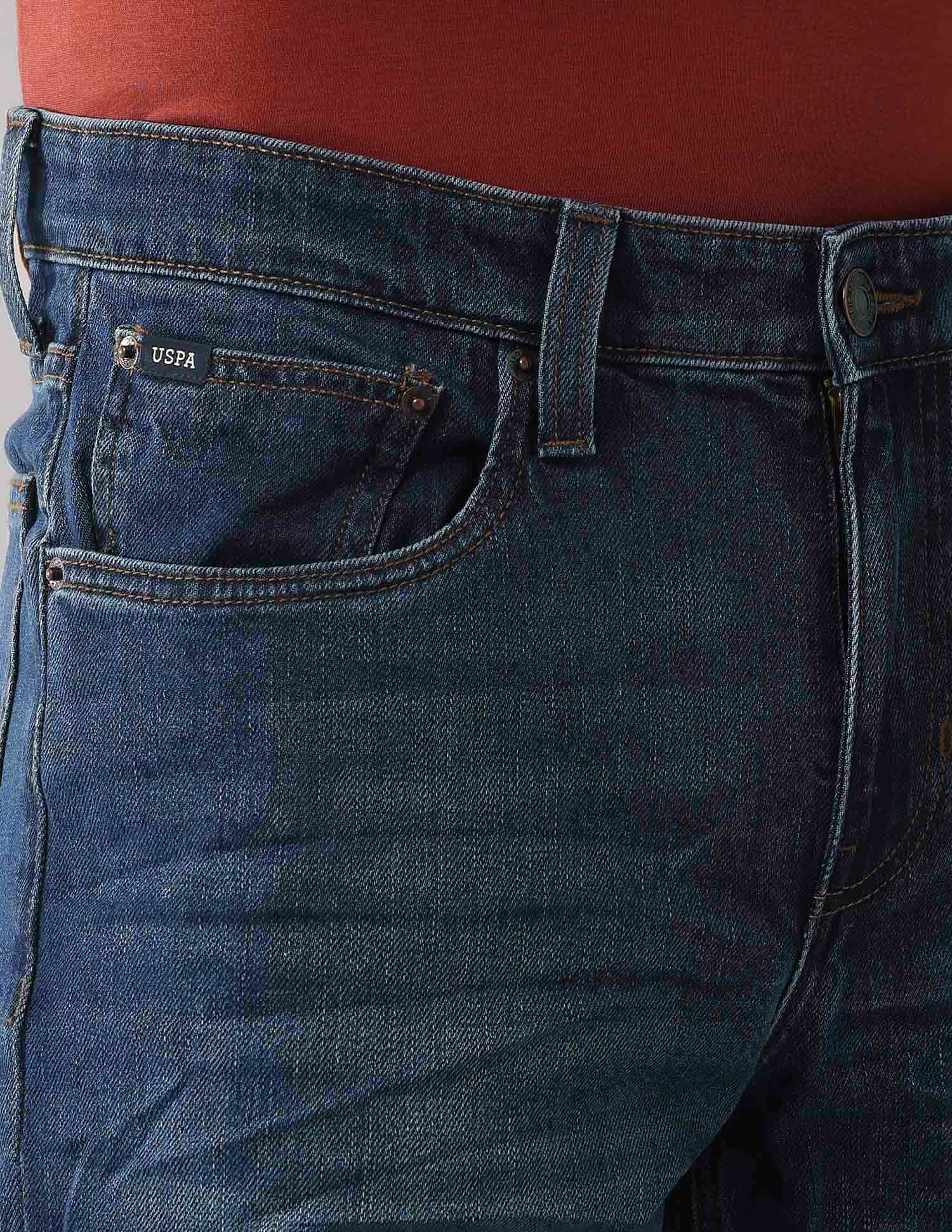Shawn Relaxed Fit Vintage Jeans Blue - U.S. Polo Assn. India | Large