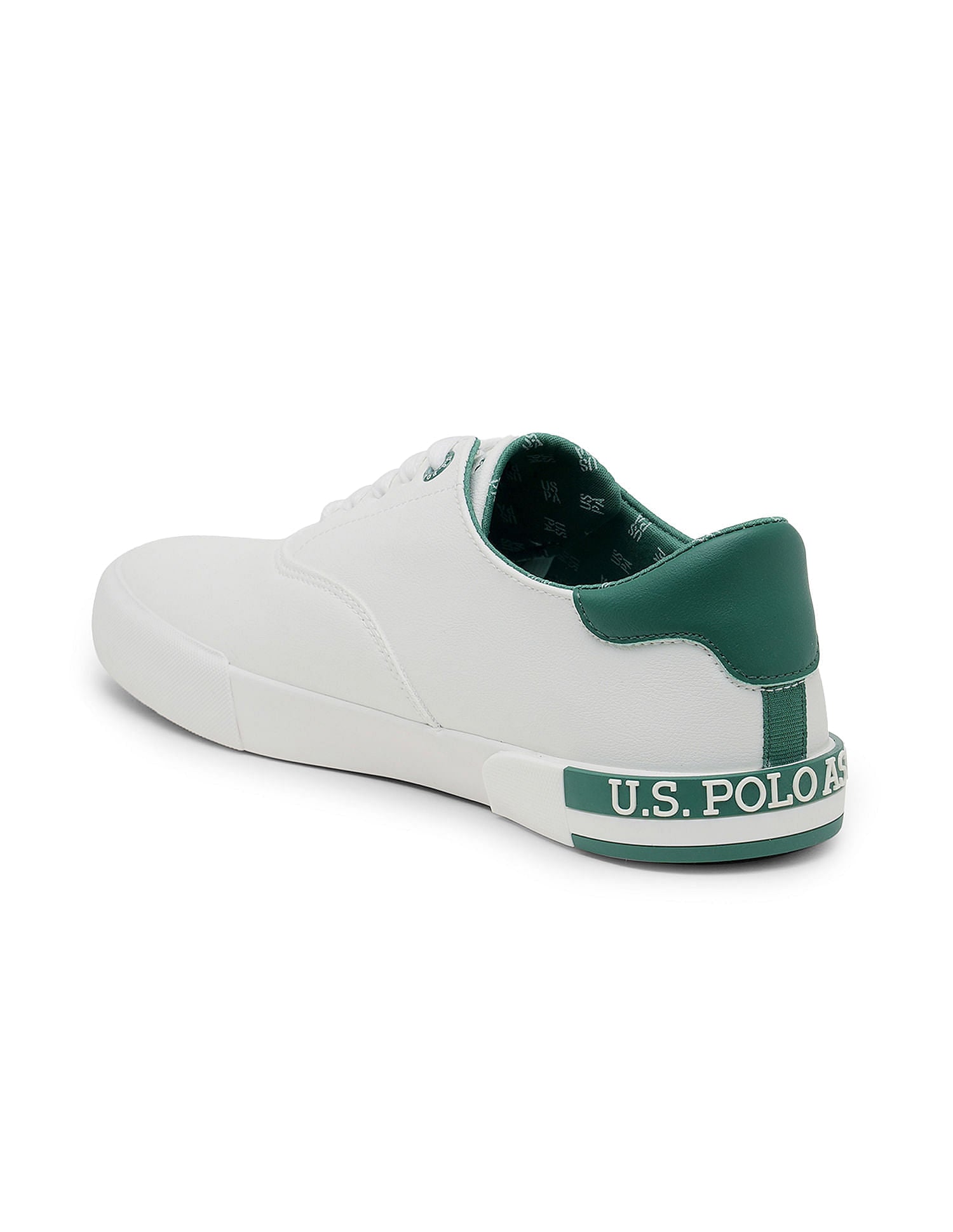 Men Round Toe Erland 4.0 Sneakers Off White - U.S. POLO ASSN. | Large