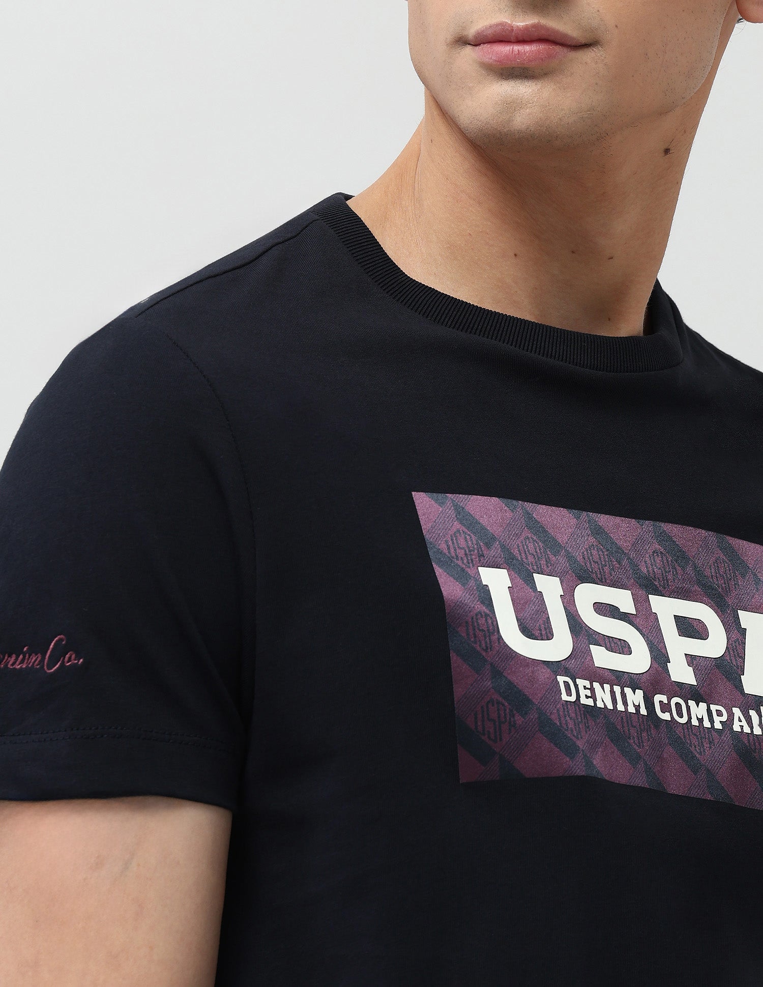 Intercollegiate Muscle Fit T- Shirt Navy - U.S. POLO ASSN. | Large