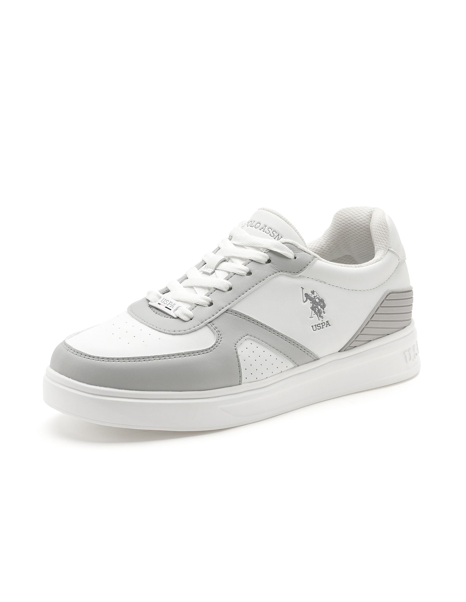 Men Nebo Colourblocked Sneakers Grey - U.S. POLO ASSN. | Large