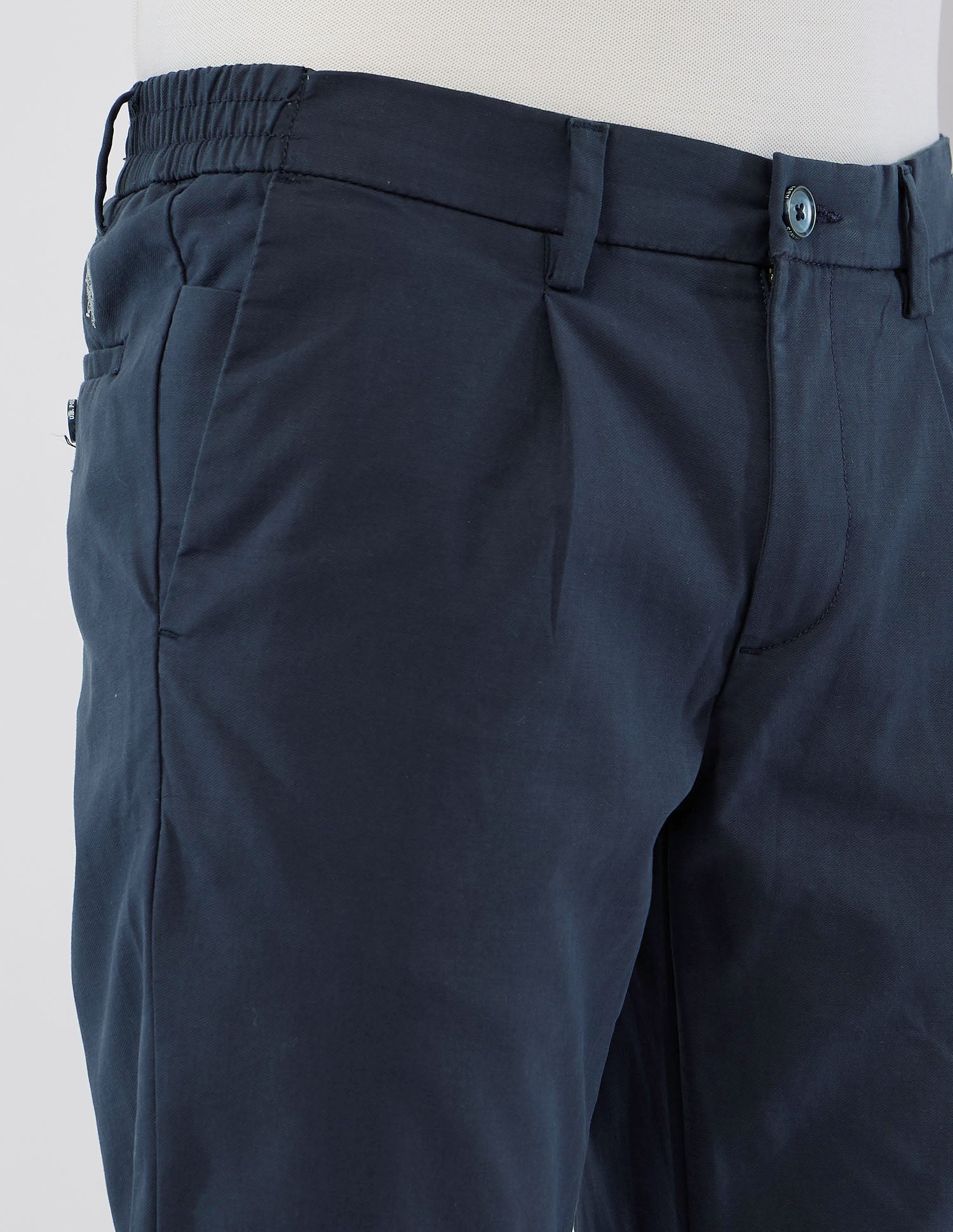 Mid Rise Denver Slim Fit Trousers Navy - U.S. POLO ASSN. | Large