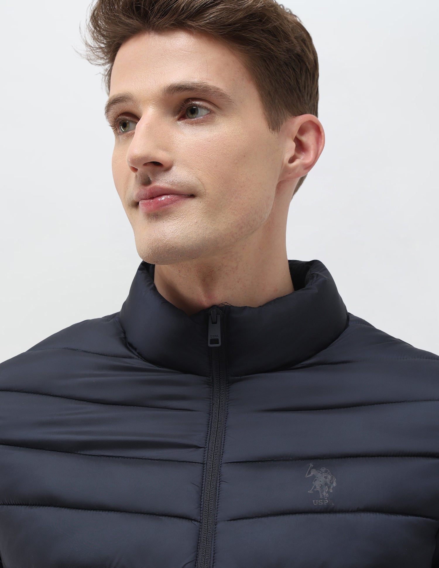 Packable Puffer Jacket Navy - U.S. Polo Assn. India | Large