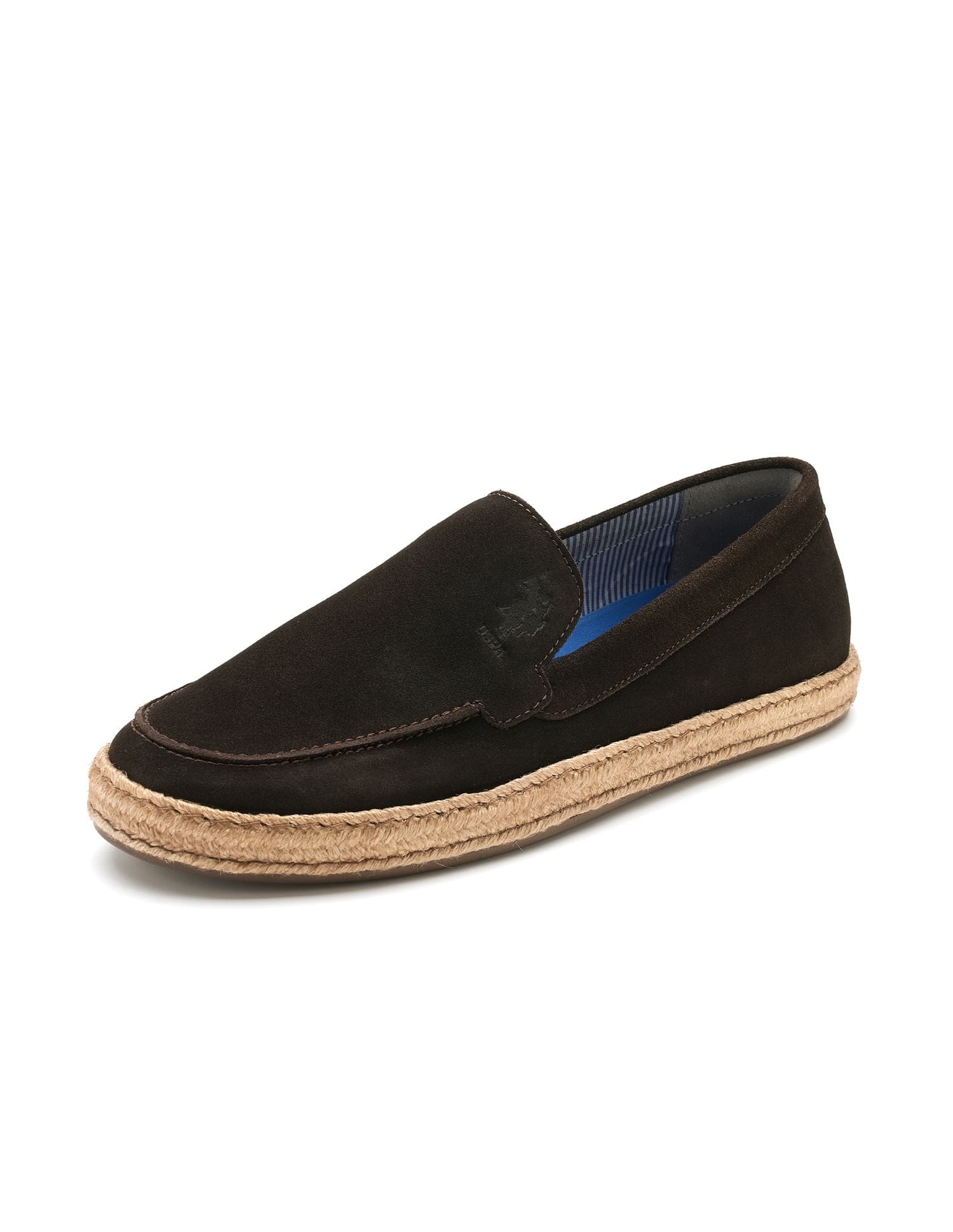 Mens Oudi Suede Slip-On Shoes Dk. Brown - U.S. Polo Assn. India | Large