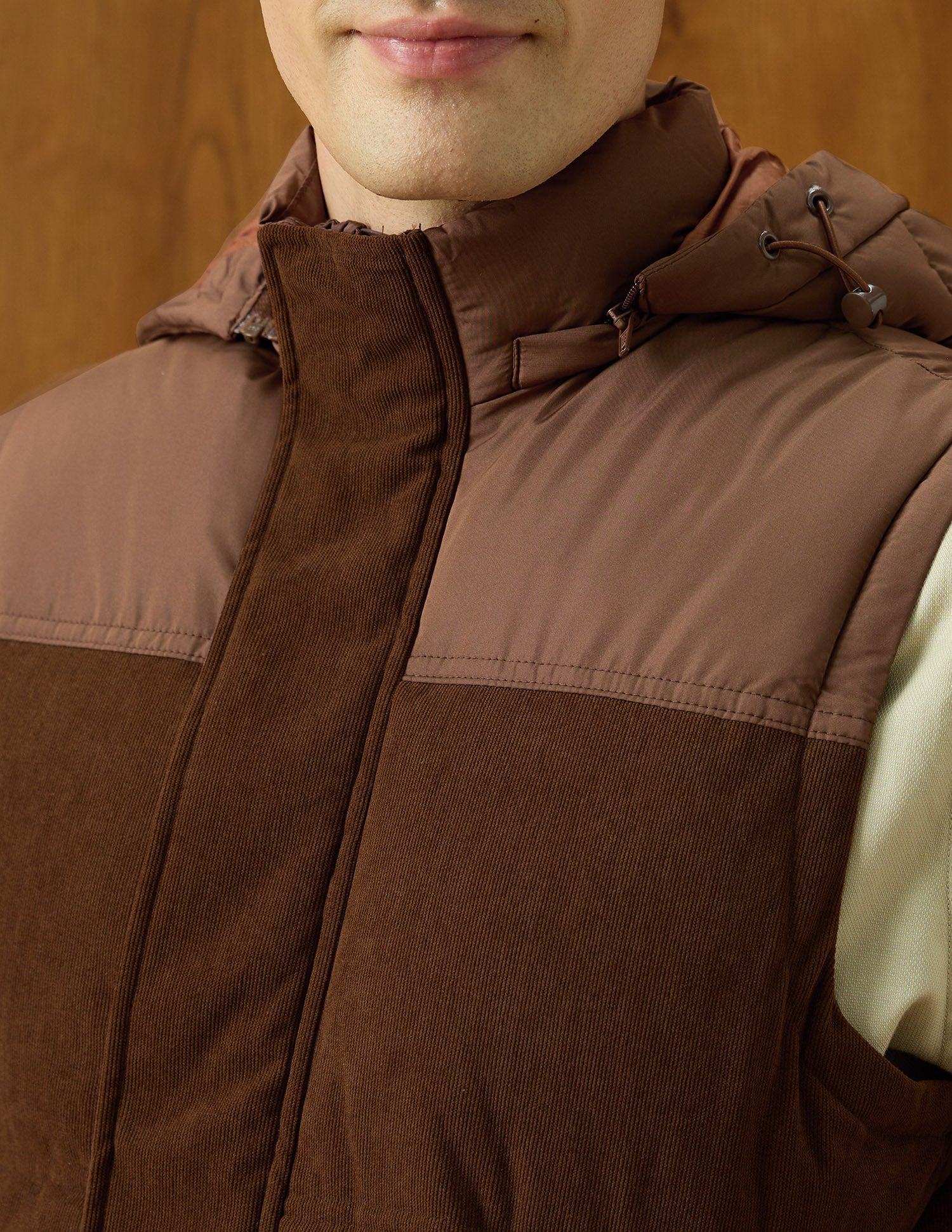 Equestrian Aisle Theater Puffer Regular Fit Jacket Choco - U.S. POLO ASSN. | Large