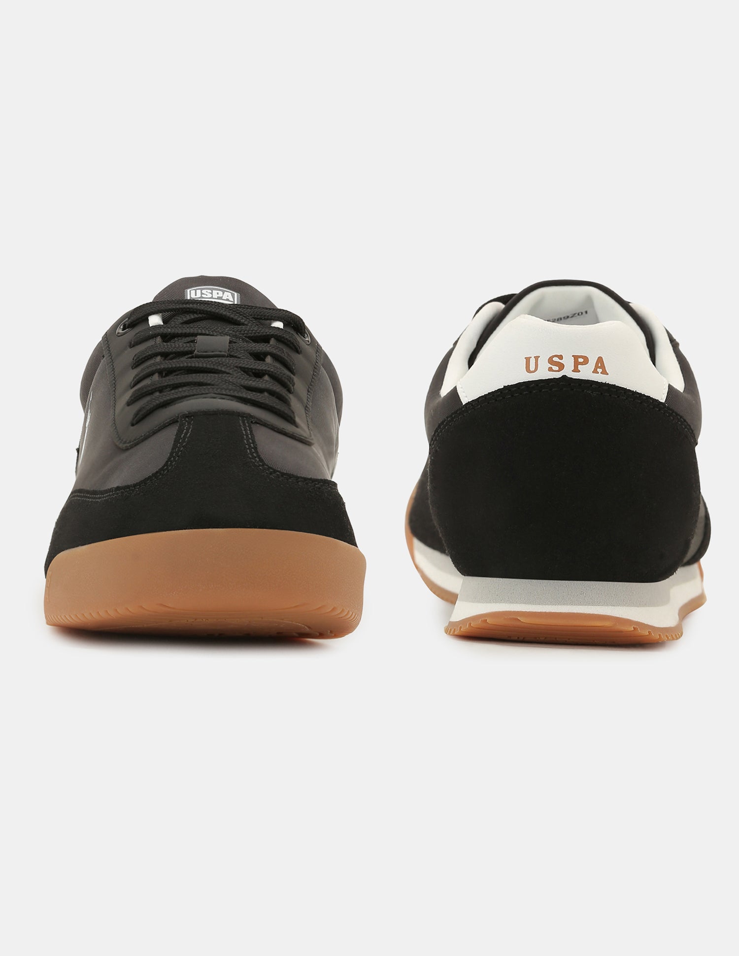 Men Solid Sinope Sneakers Black - U.S. Polo Assn. India | Large