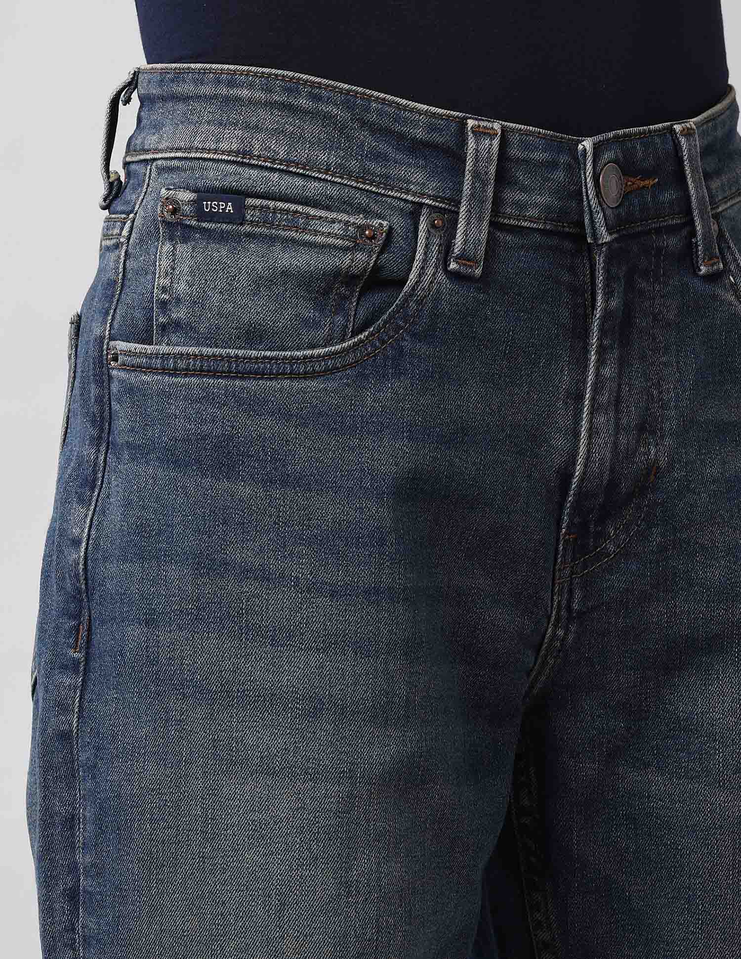 Shawn Relaxed Fit Blue Vintage Jeans Blue - U.S. Polo Assn. India | Large