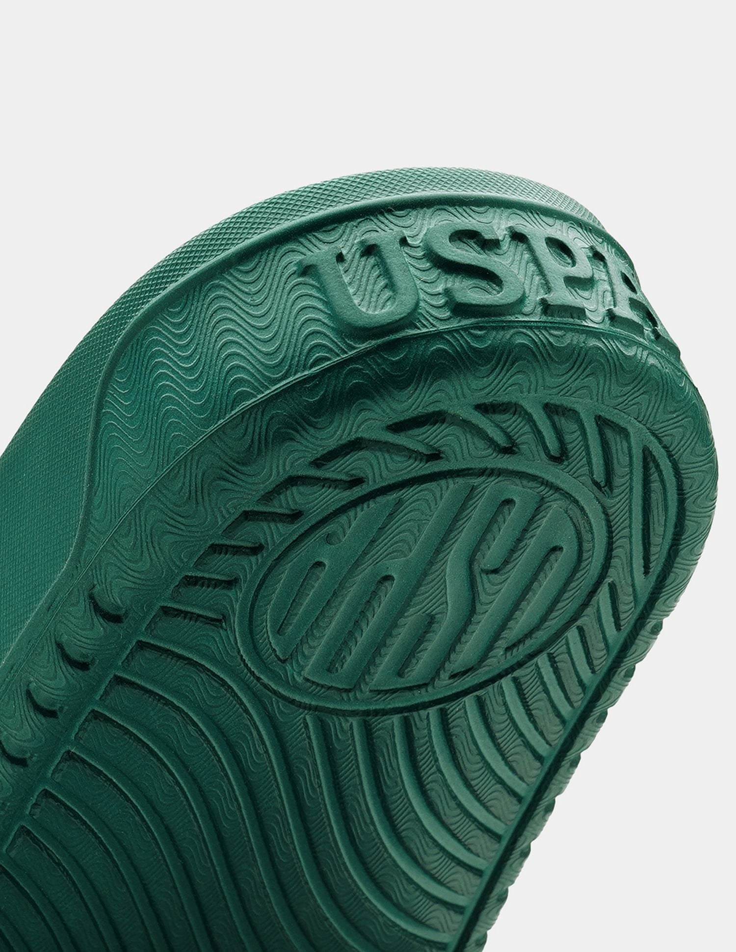 Men Palmer Open Toe Slippers Dark Green - U.S. POLO ASSN. | Large