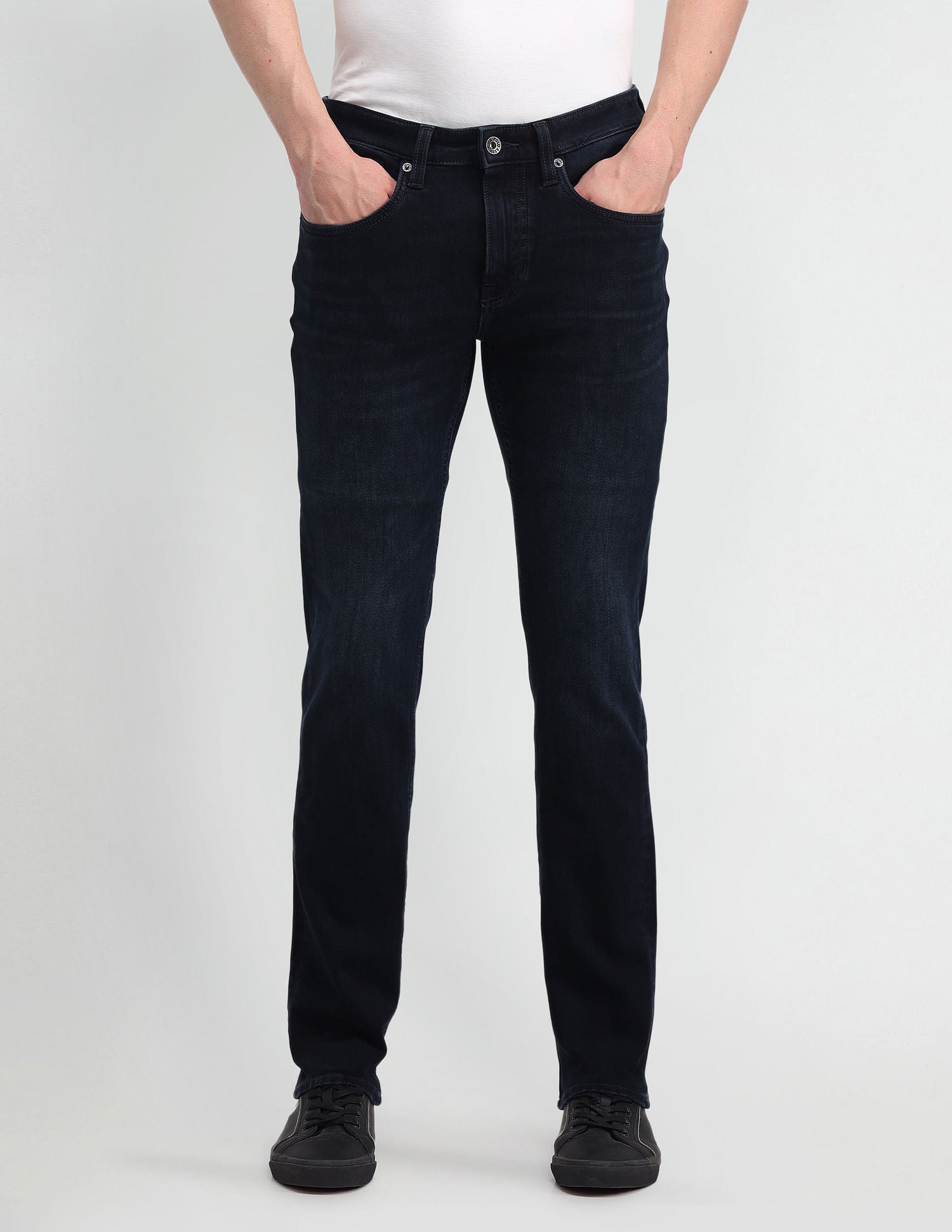 Regallo Skinny Fit Blue Jeans Blue - U.S. Polo Assn. India | Large