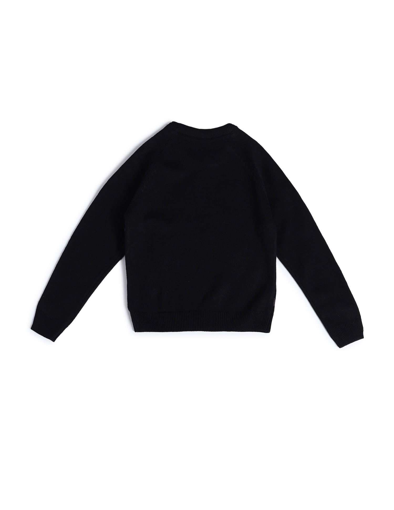 Girls Flip Sequence Sweater Black - U.S. POLO ASSN. | Large