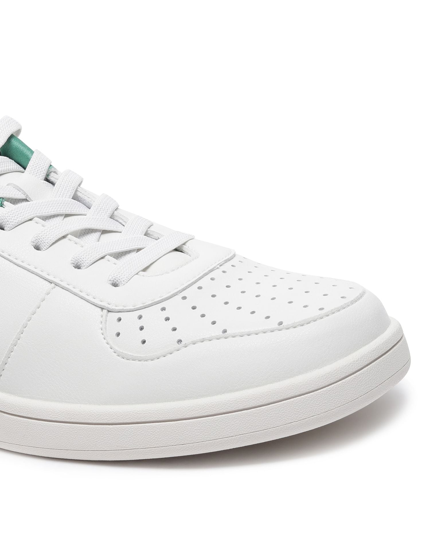 Tobias Panelled Colour Block Sneakers Off White - U.S. Polo Assn. India | Large
