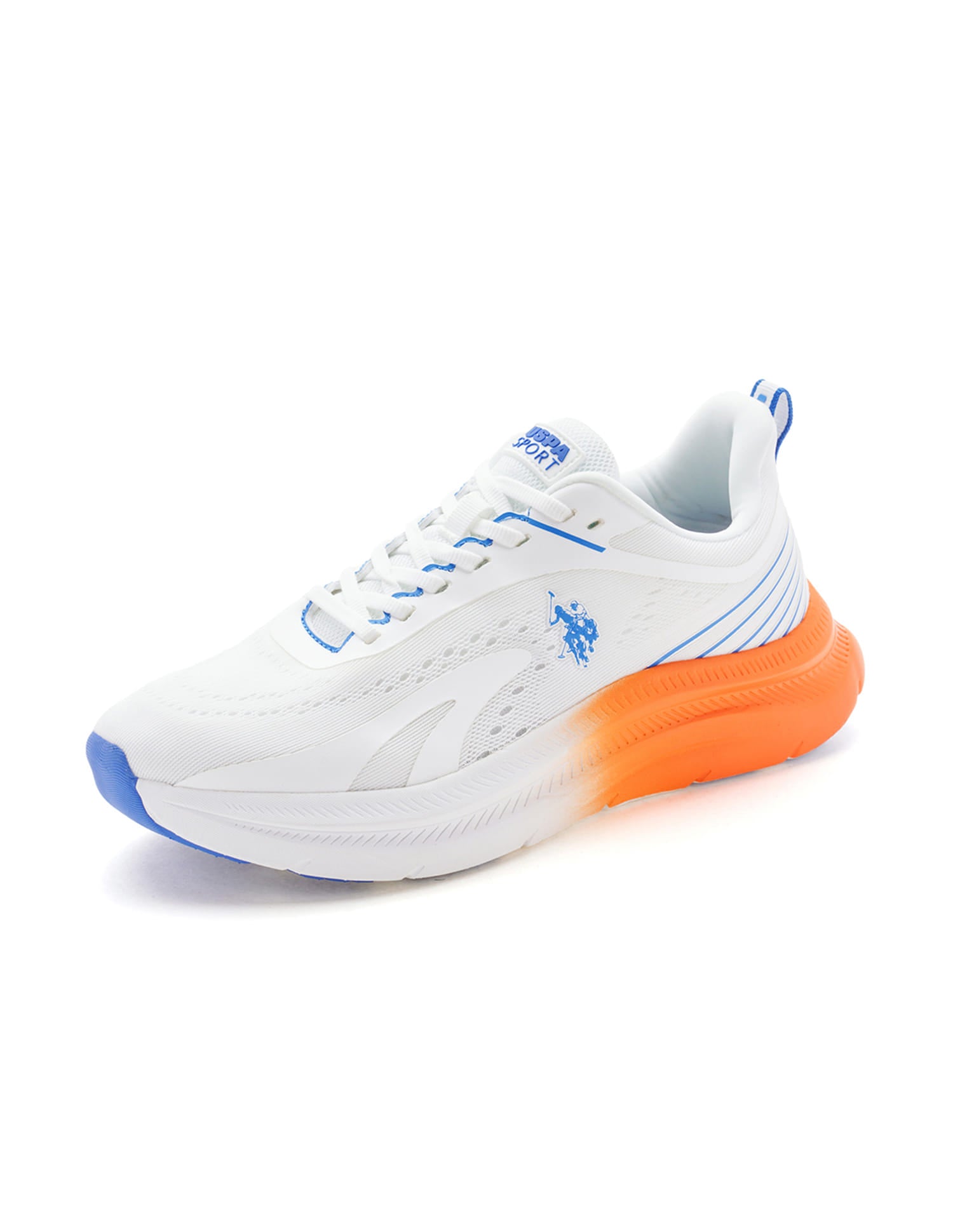 Men Meng White Uspa Sport  Sneakers White - U.S. Polo Assn. India | Large