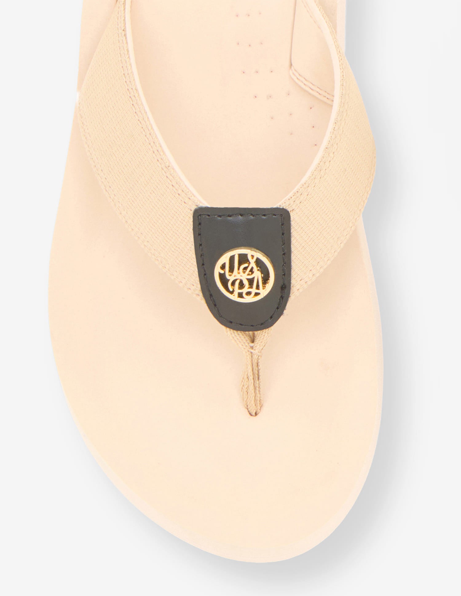 Sui Flip Flops Beige - U.S. Polo Assn. India | Large