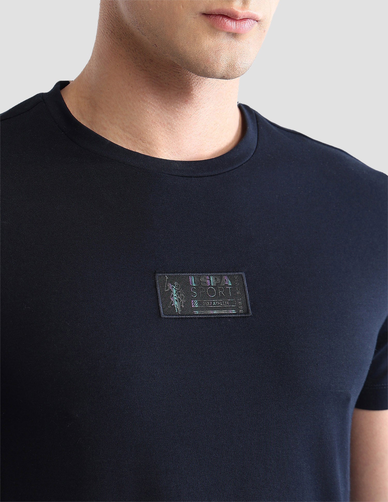 Solid Slim Fit Active T-Shirt Navy - U.S. POLO ASSN. | Large