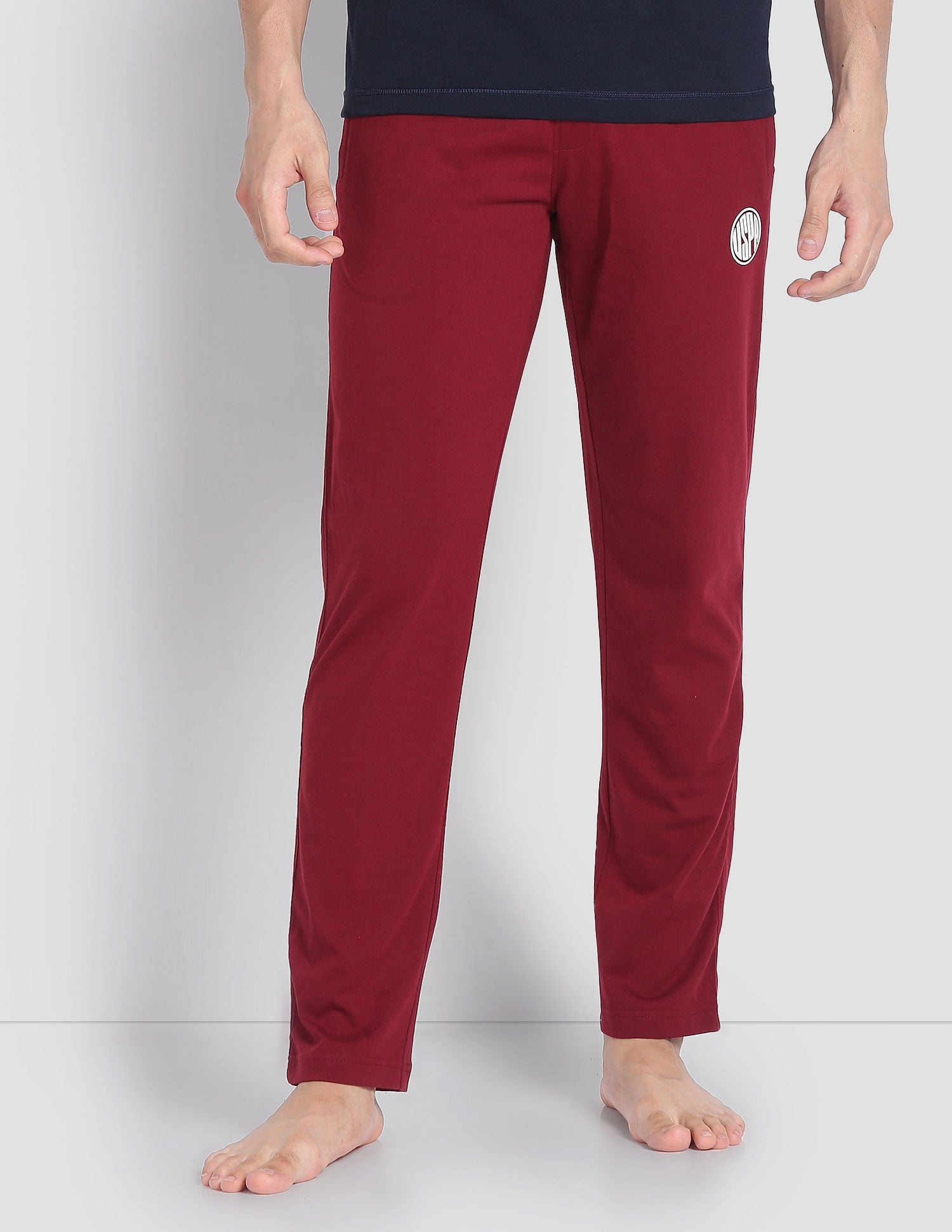 Relaxed Fit LR002 Lounge Track Pants - Pack Of 1 Maroon - U.S. POLO ASSN. | Large