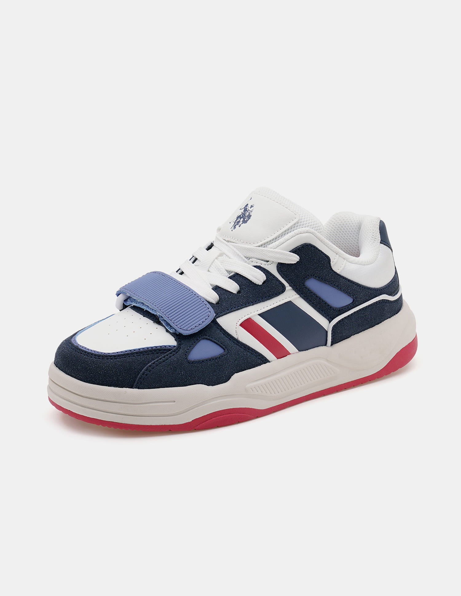 Men Steven Colour Blocked Sneakers Navy - U.S. Polo Assn. India | Large