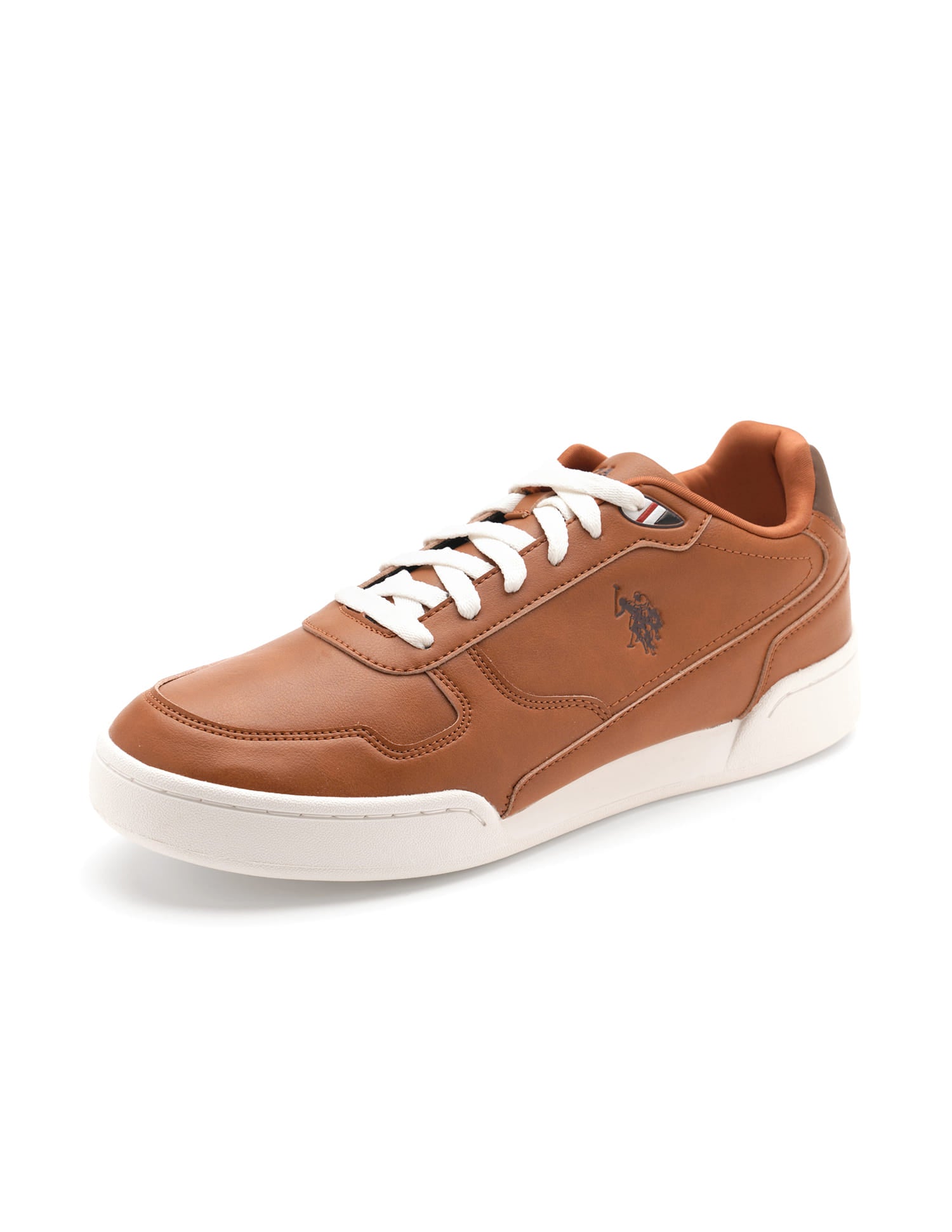 Men Valentin Solid Sneaker Tan - U.S. Polo Assn. India | Large