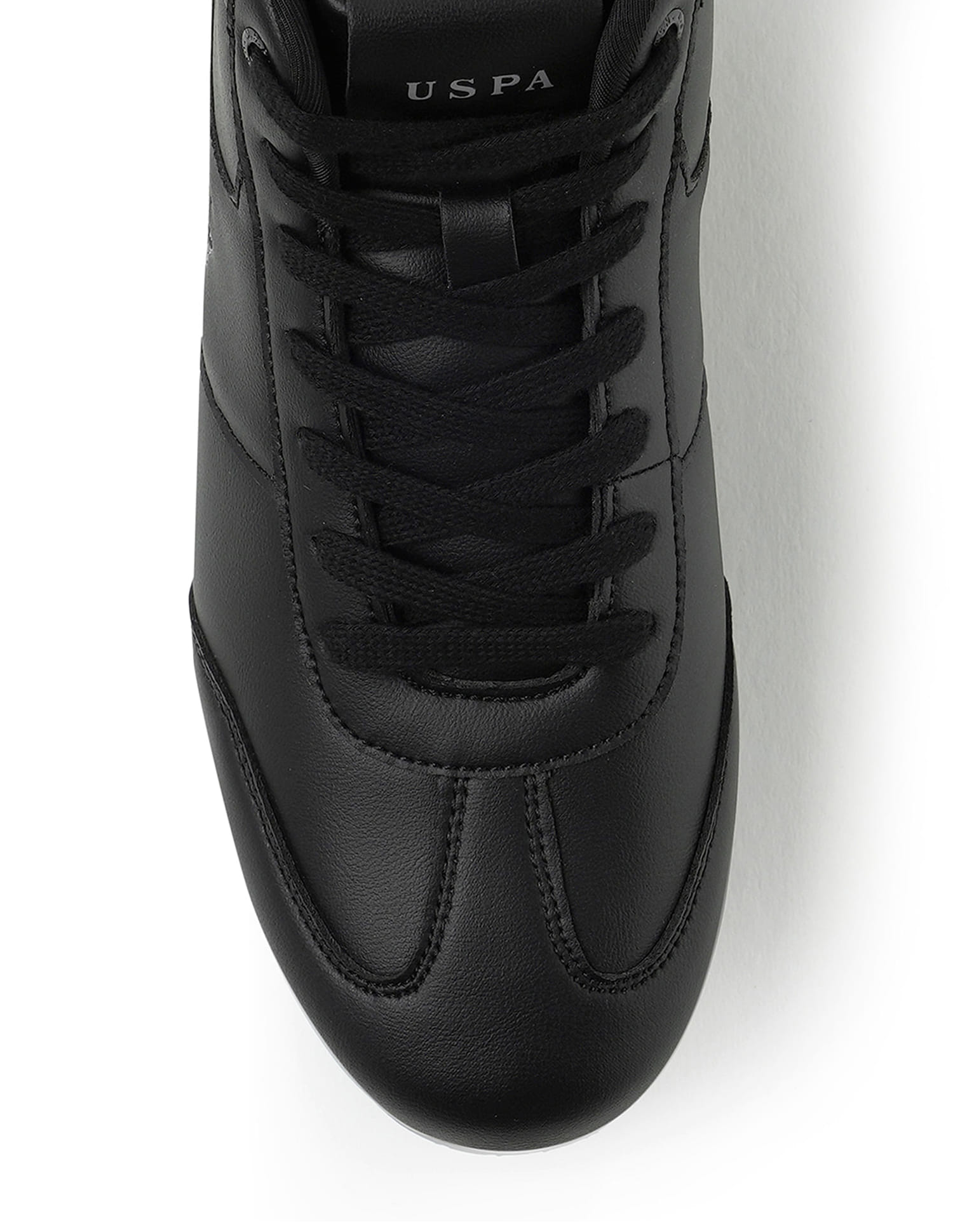 Men Rentso 2.0 Black Retro Mid Top  Sneakers Black - U.S. Polo Assn. India | Large
