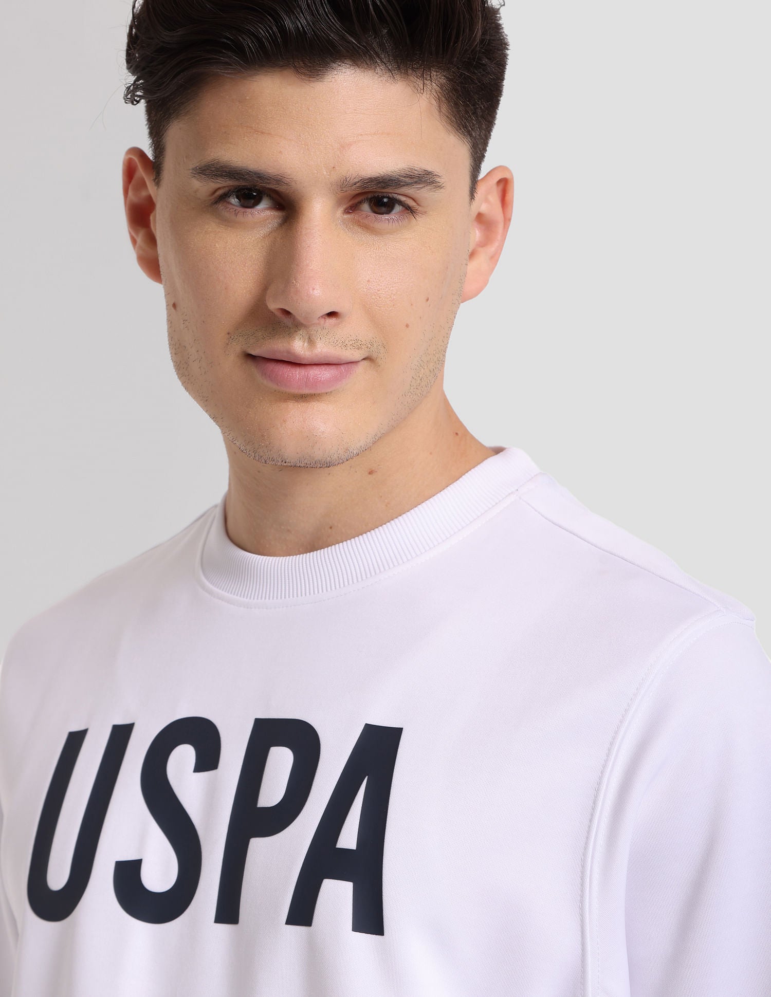 Durable Athletic Pullover White - U.S. POLO ASSN. | Large