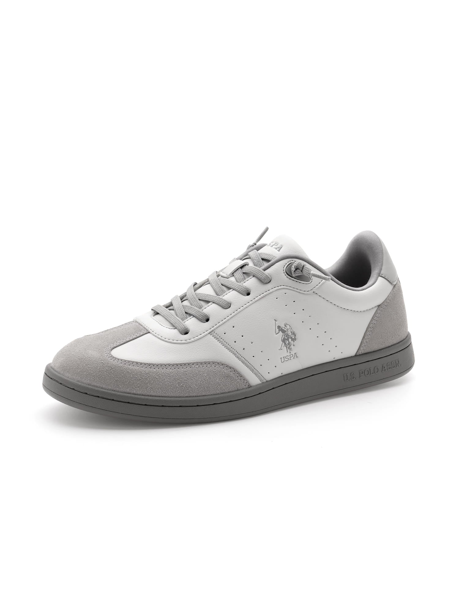 Men Cenik Colourblocked Sneakers Grey - U.S. Polo Assn. India | Large