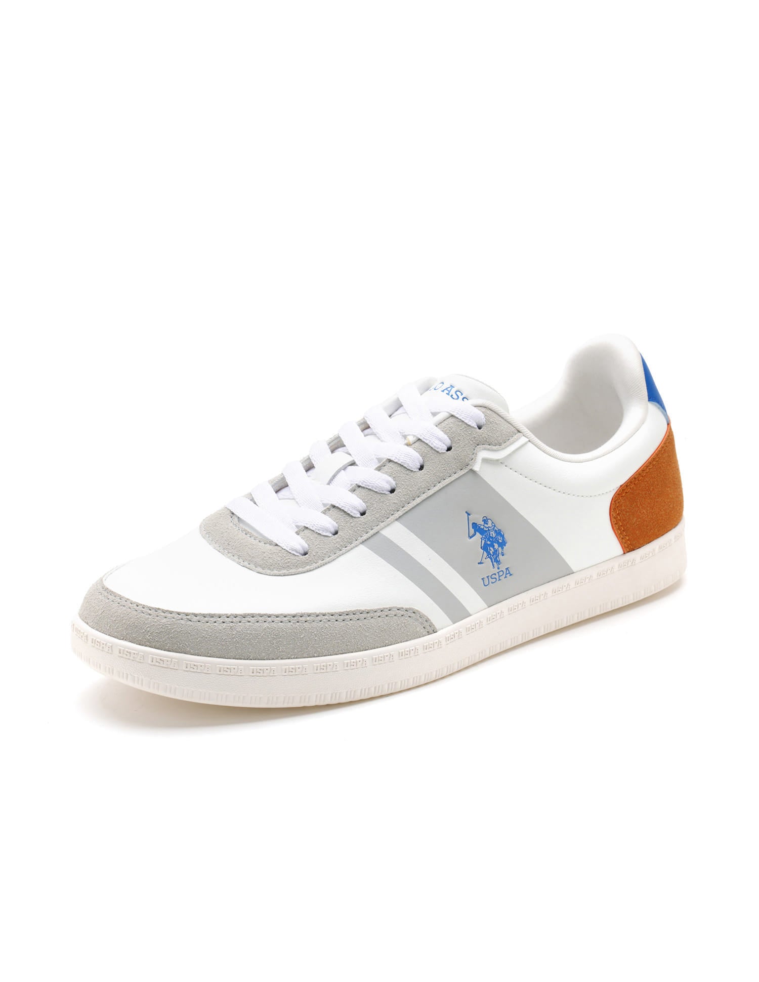 Men Hilton Colourblocked Sneakers Multi-colour - U.S. Polo Assn. India | Large