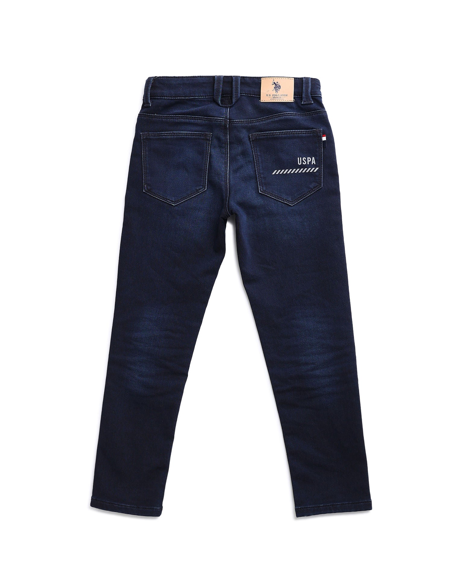 Slim fit Solid Jeans Blue Black - U.S. POLO ASSN. | Large