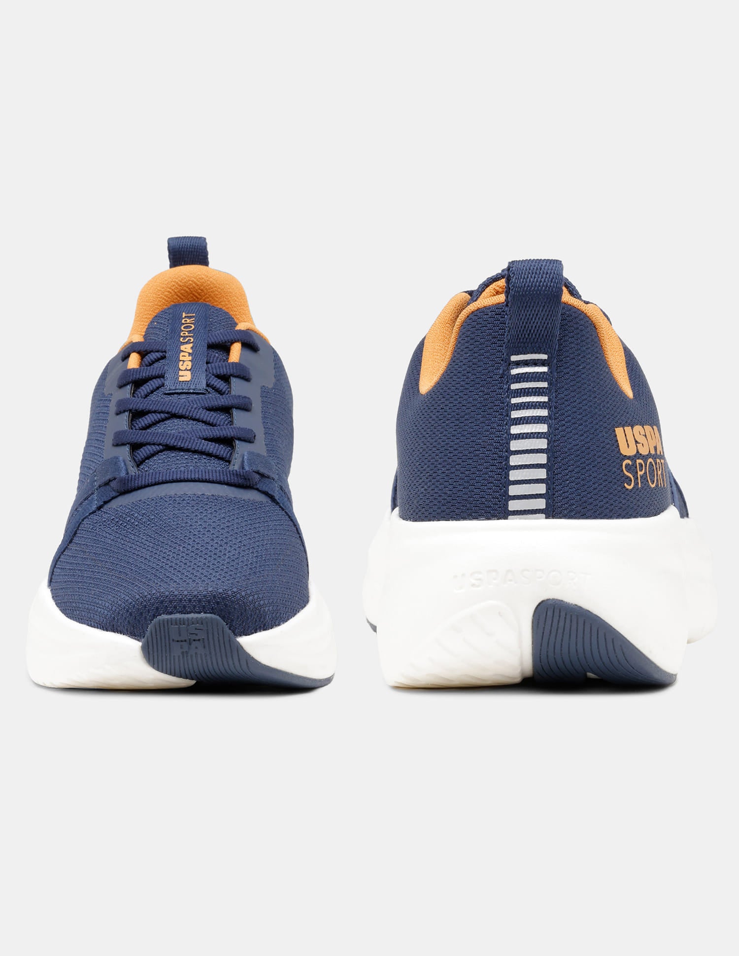 Men Blue Lance Uspa Sport Sneakers Navy - U.S. Polo Assn. India | Large