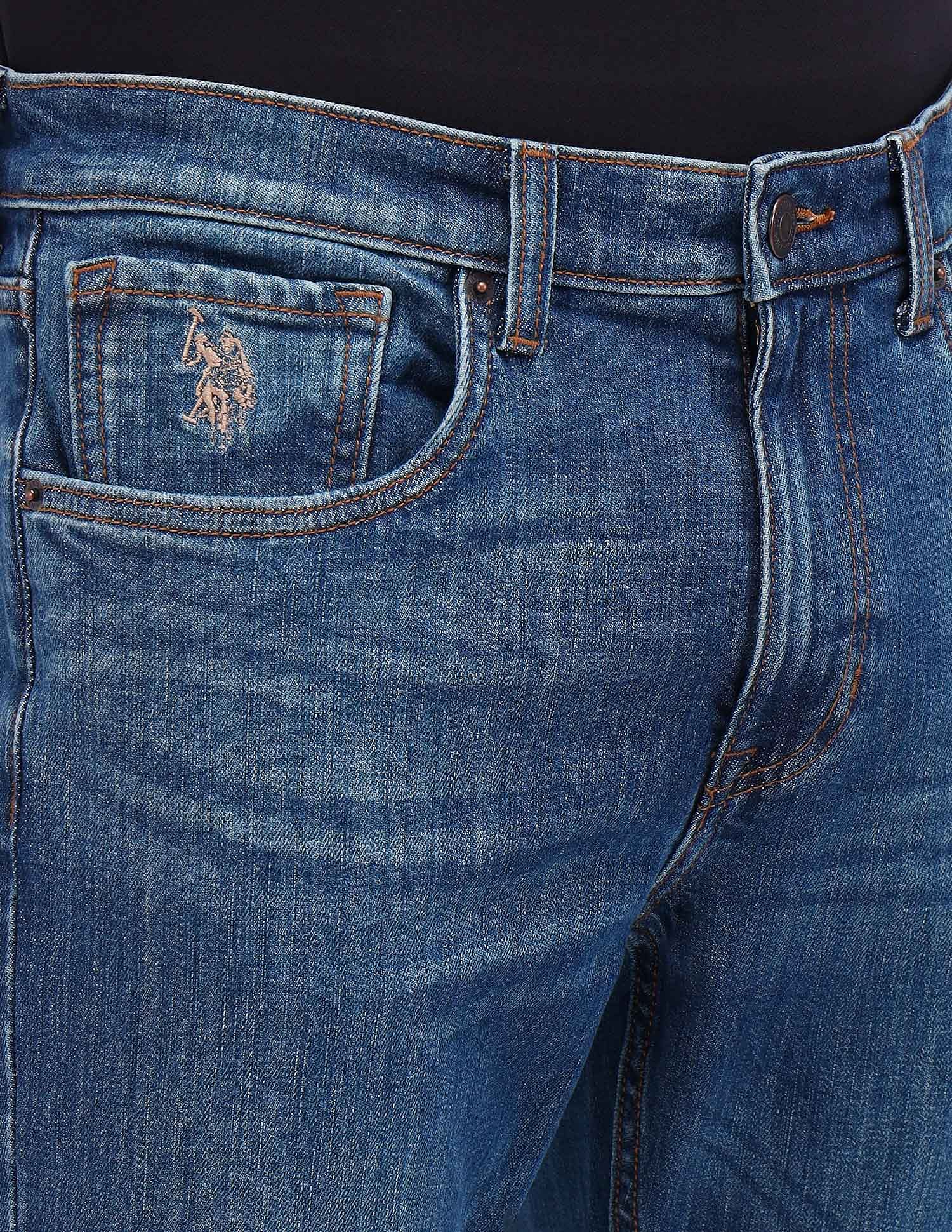 Harold Slim straight Fit Jeans Blue - U.S. POLO ASSN. | Large