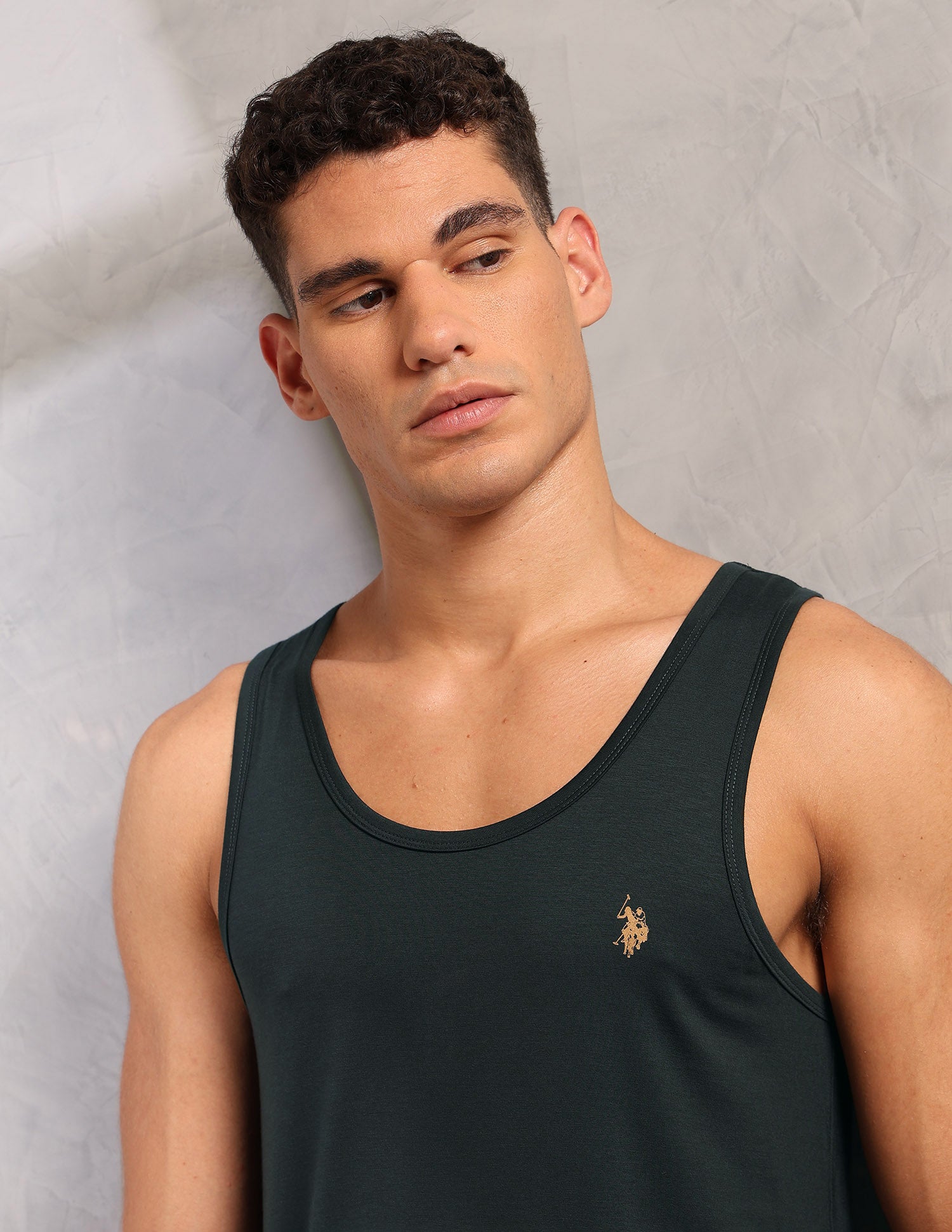 Moisture Wicking Comfort Fit PV003 Vest - Pack Of 1 Scarab - U.S. POLO ASSN. | Large