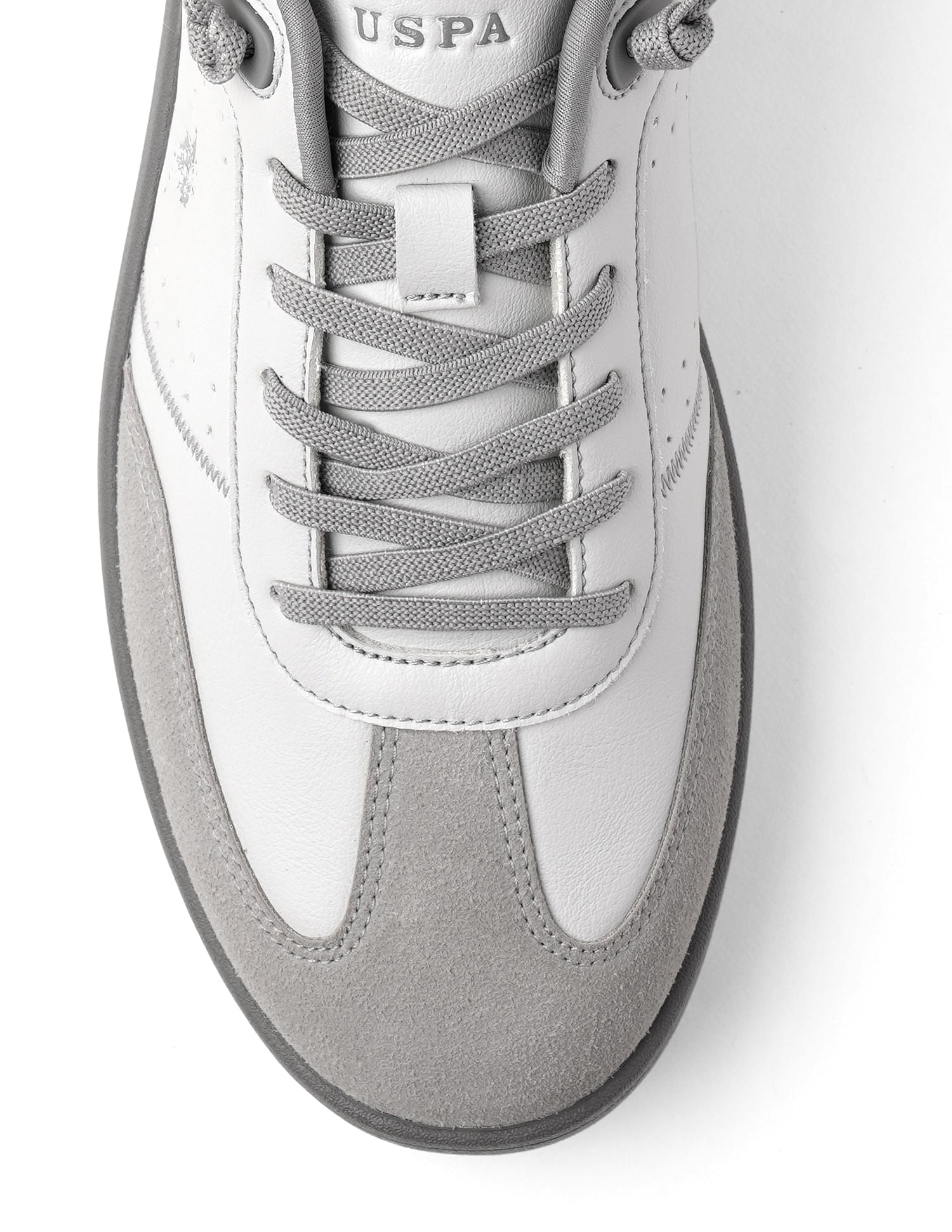 Men Cenik Colourblocked Sneakers Grey - U.S. Polo Assn. India | Large