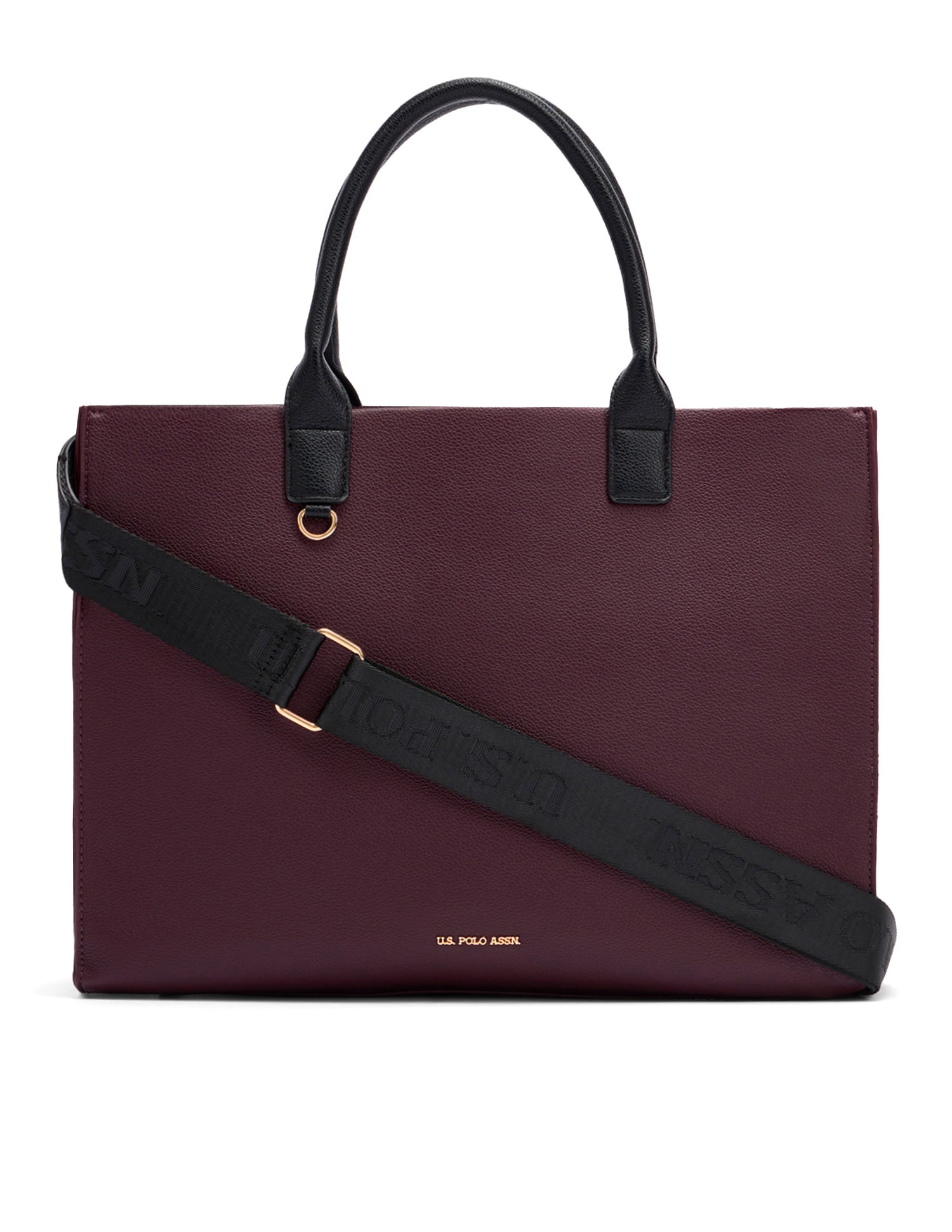 Carmella Tote Bag Burgundy - U.S. Polo Assn. India | Large