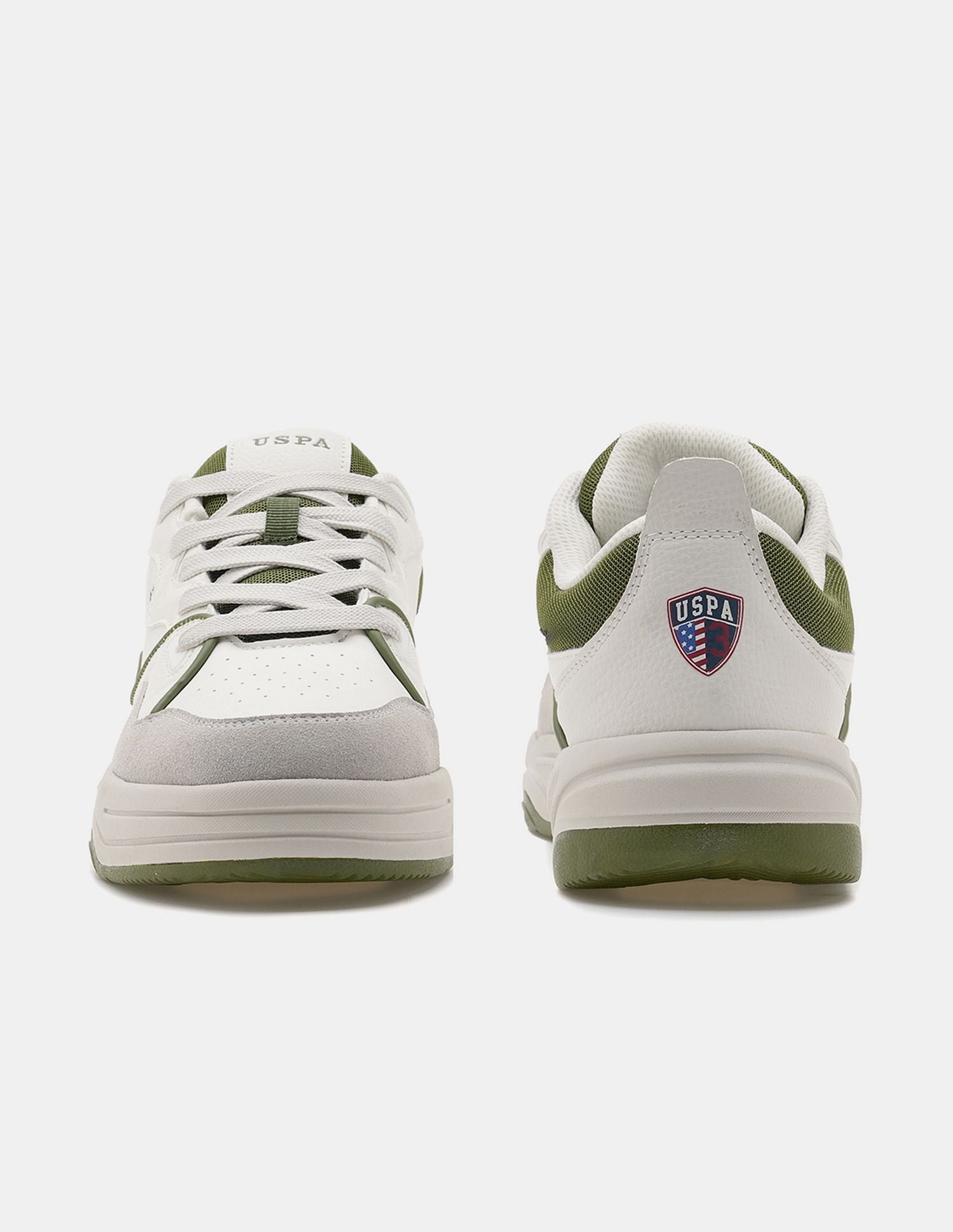 Men Odore Colour Blocked Sneakers Green - U.S. POLO ASSN. | Large