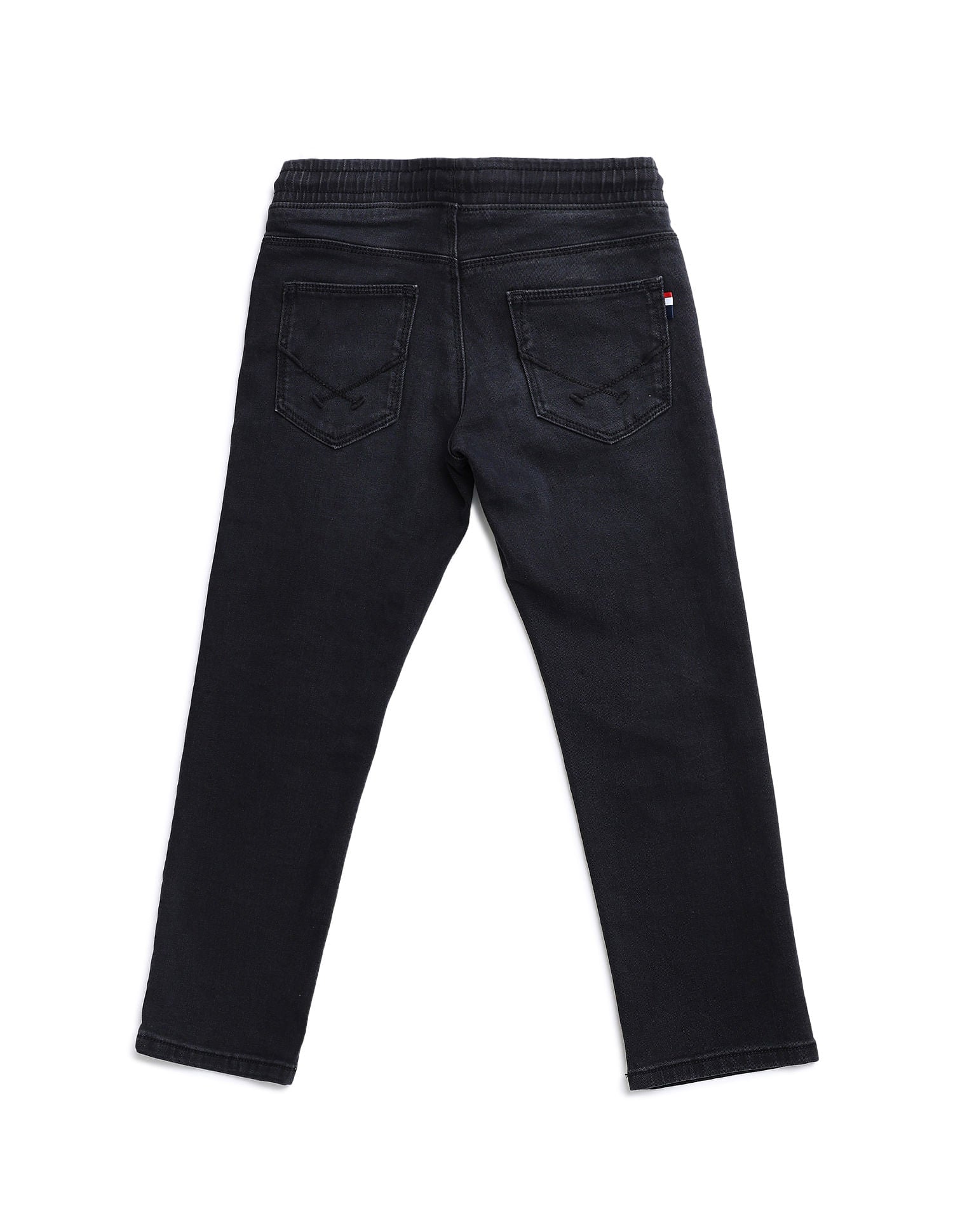 Regular fit Solid Jeans Black - U.S. POLO ASSN. | Large