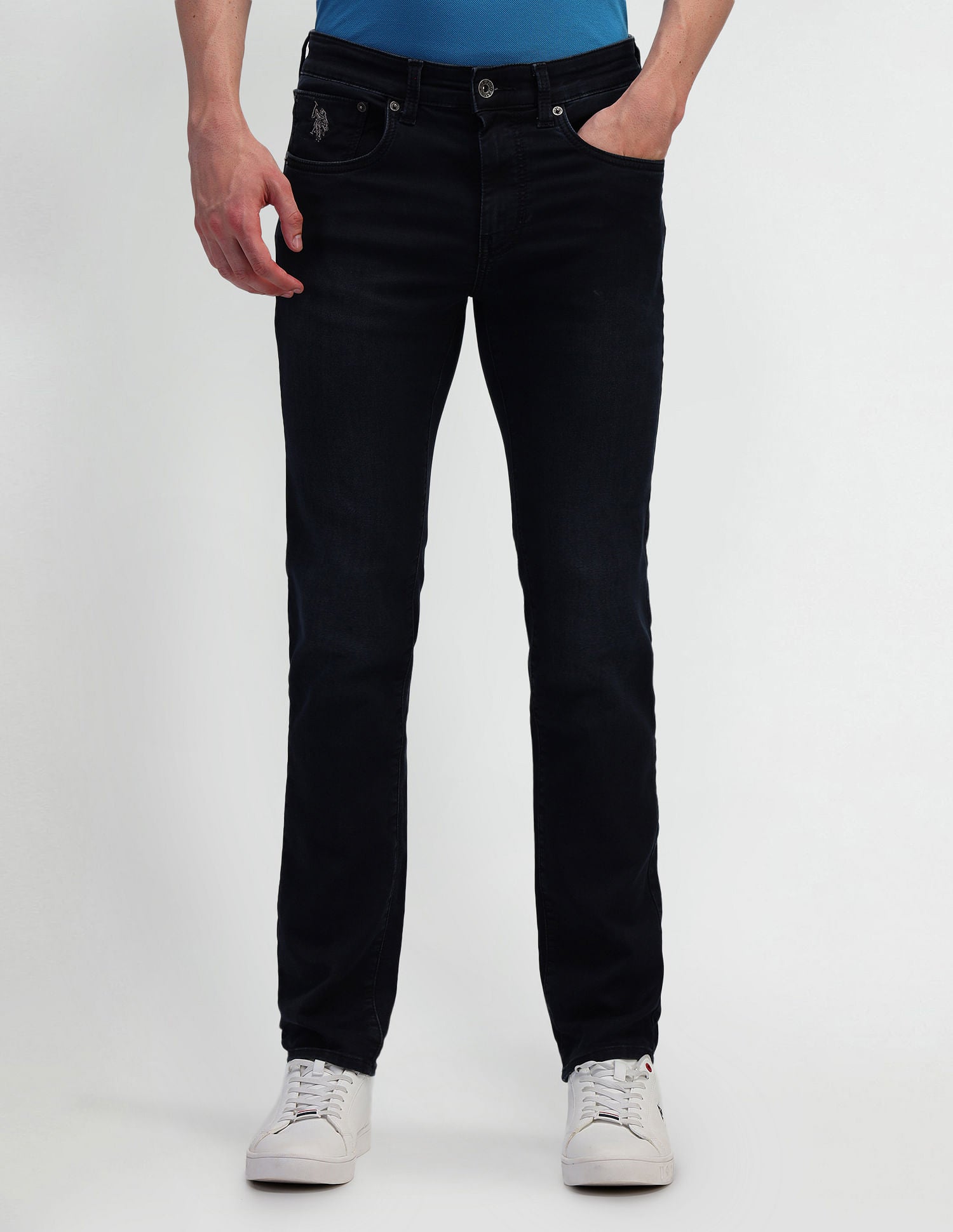 Regallo Skinny Blue Jeans Blue - U.S. Polo Assn. India | Large