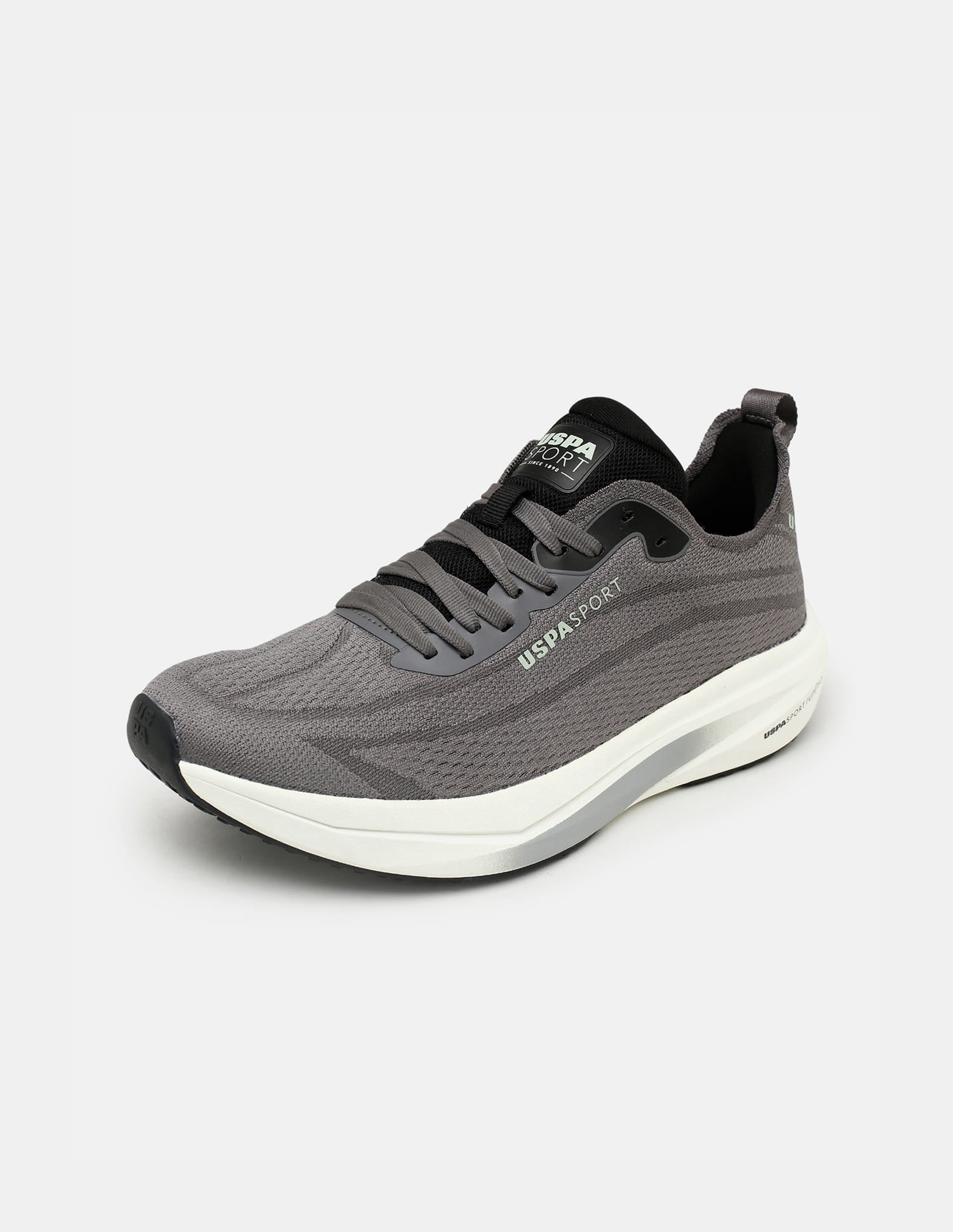 Field Pro 4 Lace-Ups Running Shoes Dark Grey - U.S. Polo Assn. India | Large