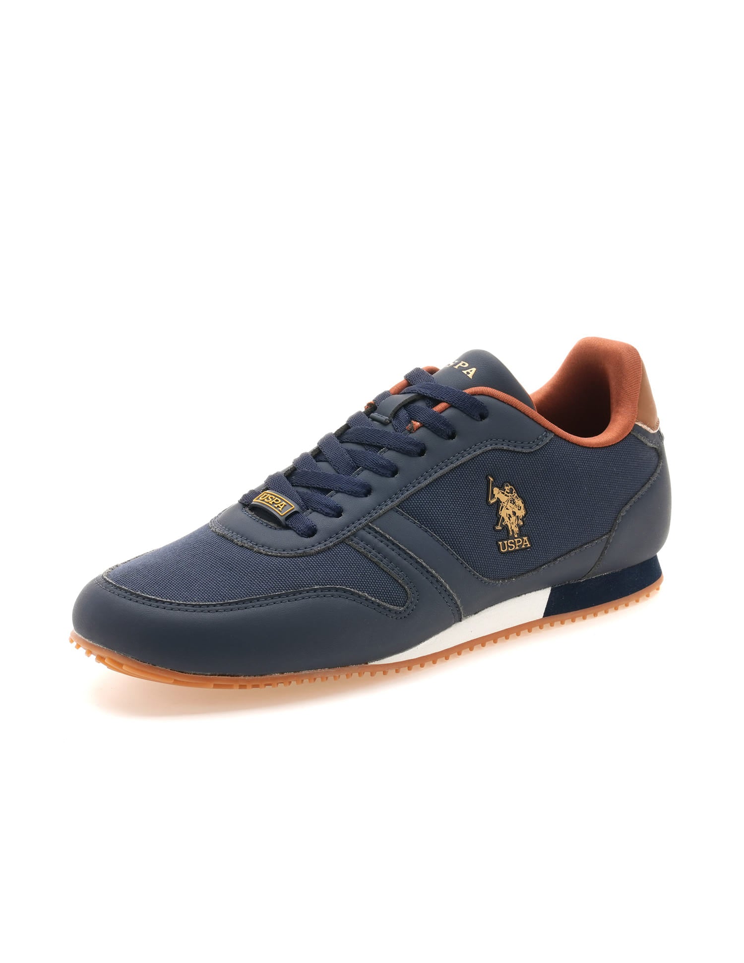 Men Clane 2.0 Colourblocked Sneakers Navy - U.S. Polo Assn. India | Large