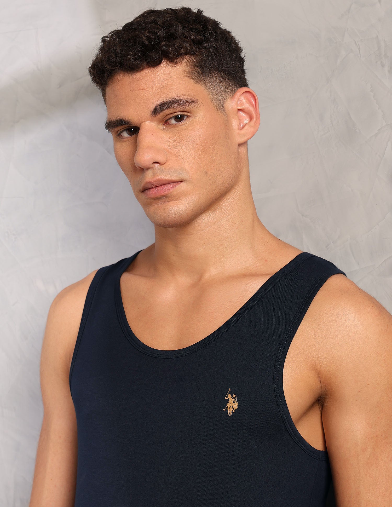 Moisture Wicking Comfort Fit PV003 Vest - Pack Of 1 Navy - U.S. POLO ASSN. | Large