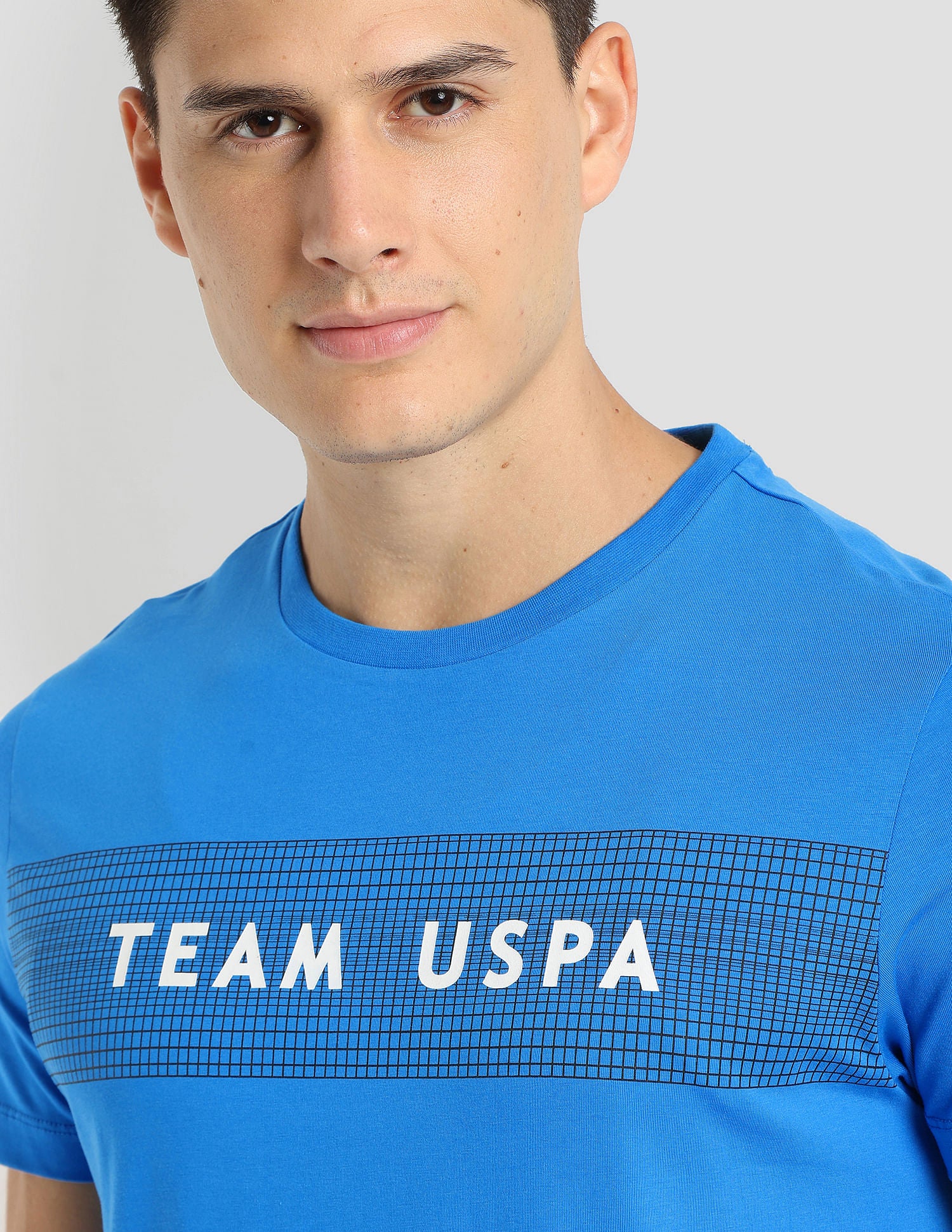 Digital Logo Performance T-Shirt Blue - U.S. Polo Assn. India | Large
