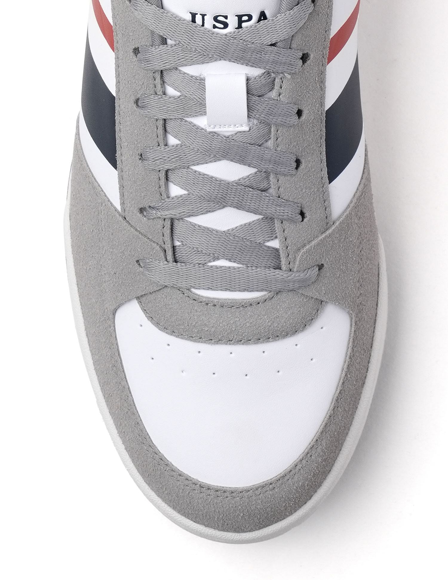 Men Roger Colourblocked Sneakers White - U.S. POLO ASSN. | Large