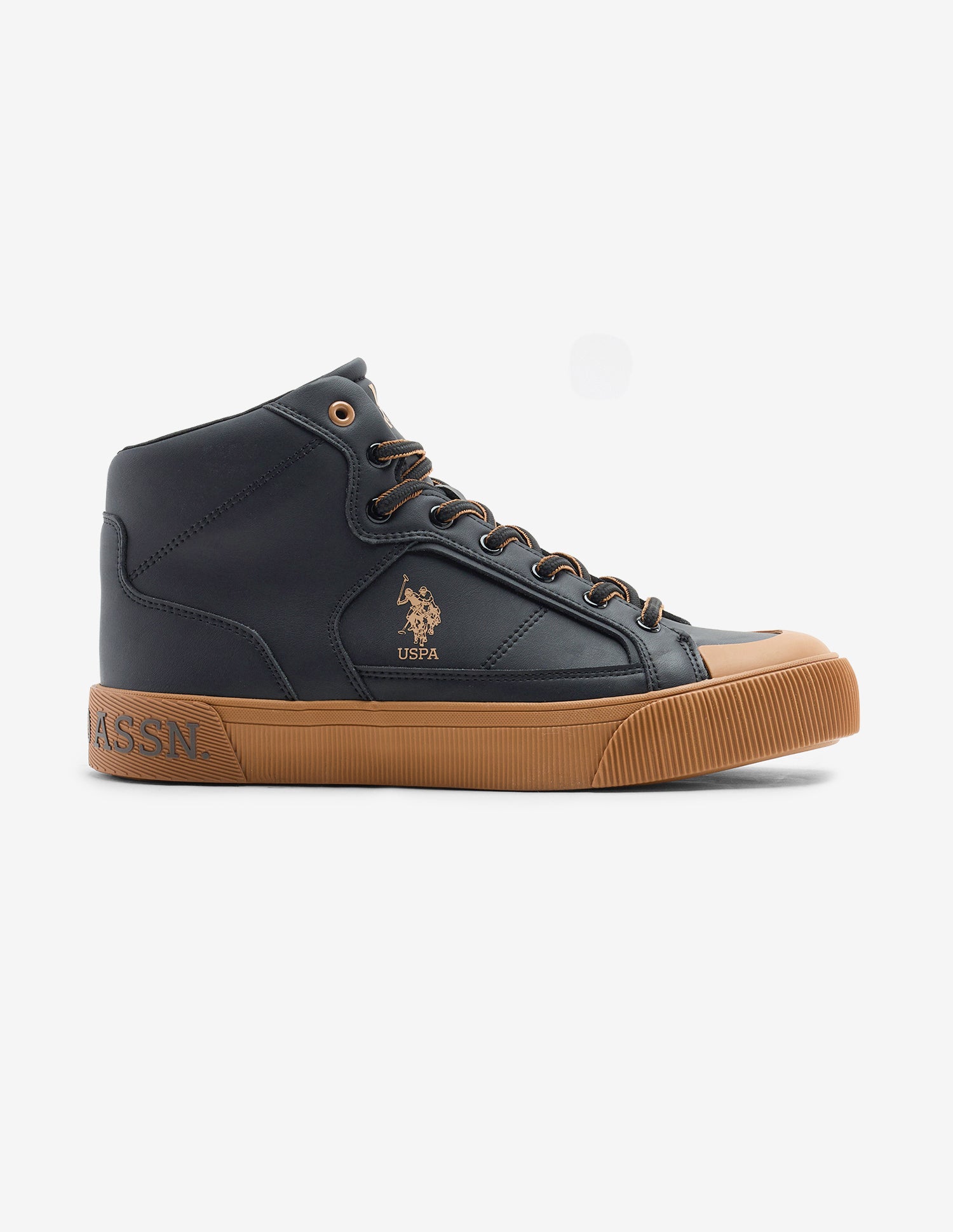 Ricon Mid Top Sneakers Black - U.S. Polo Assn. India | Large