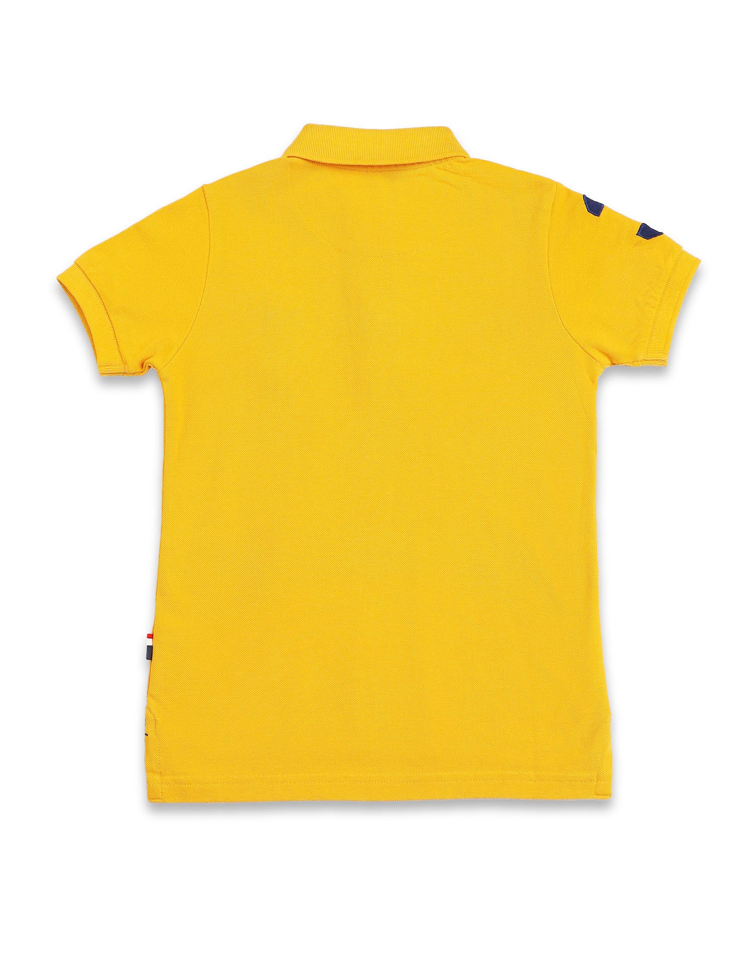 Pique Solid Polo Shirt Yellow - U.S. POLO ASSN. | Large