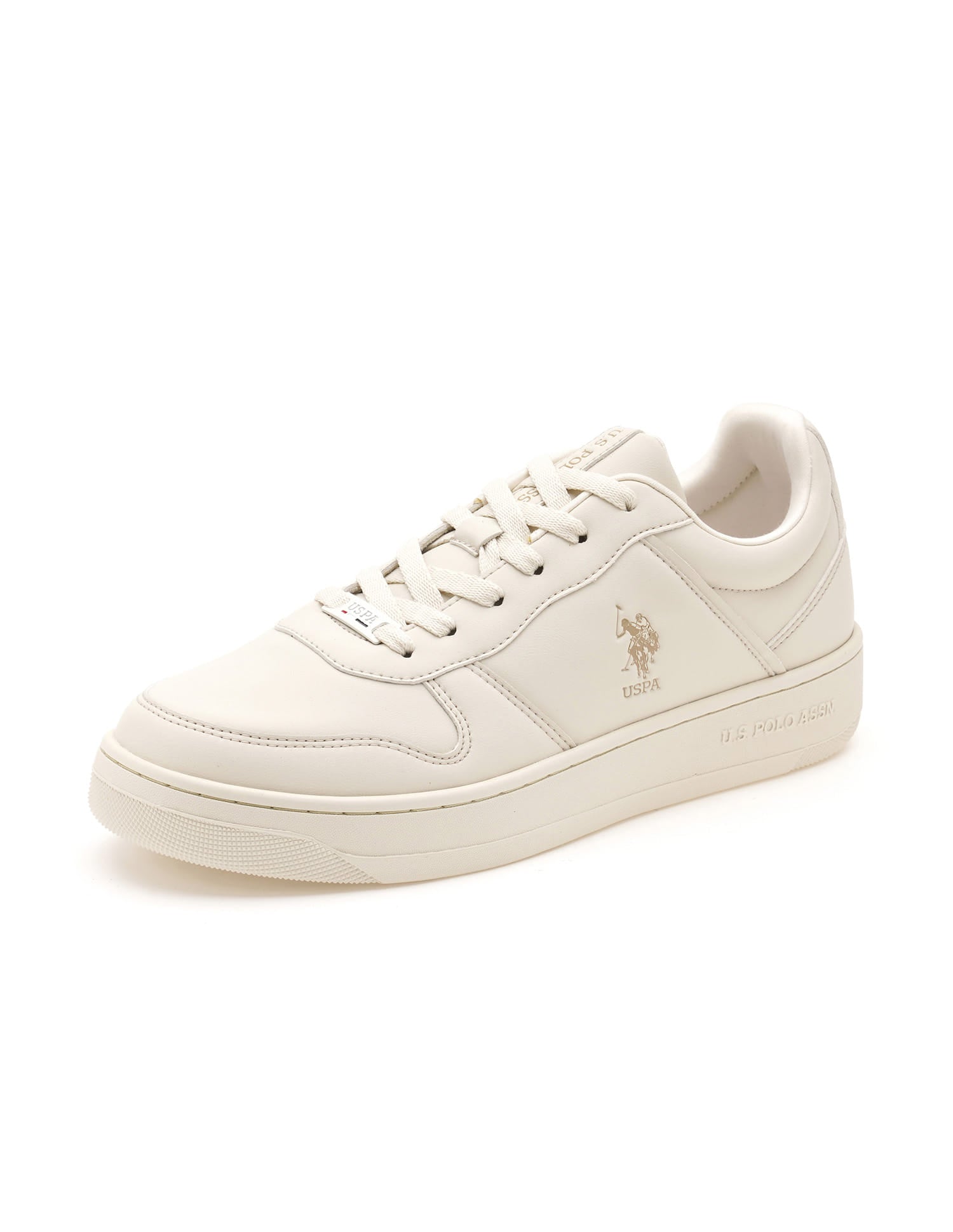 Men Joan Sneakers Cream - U.S. Polo Assn. India | Large